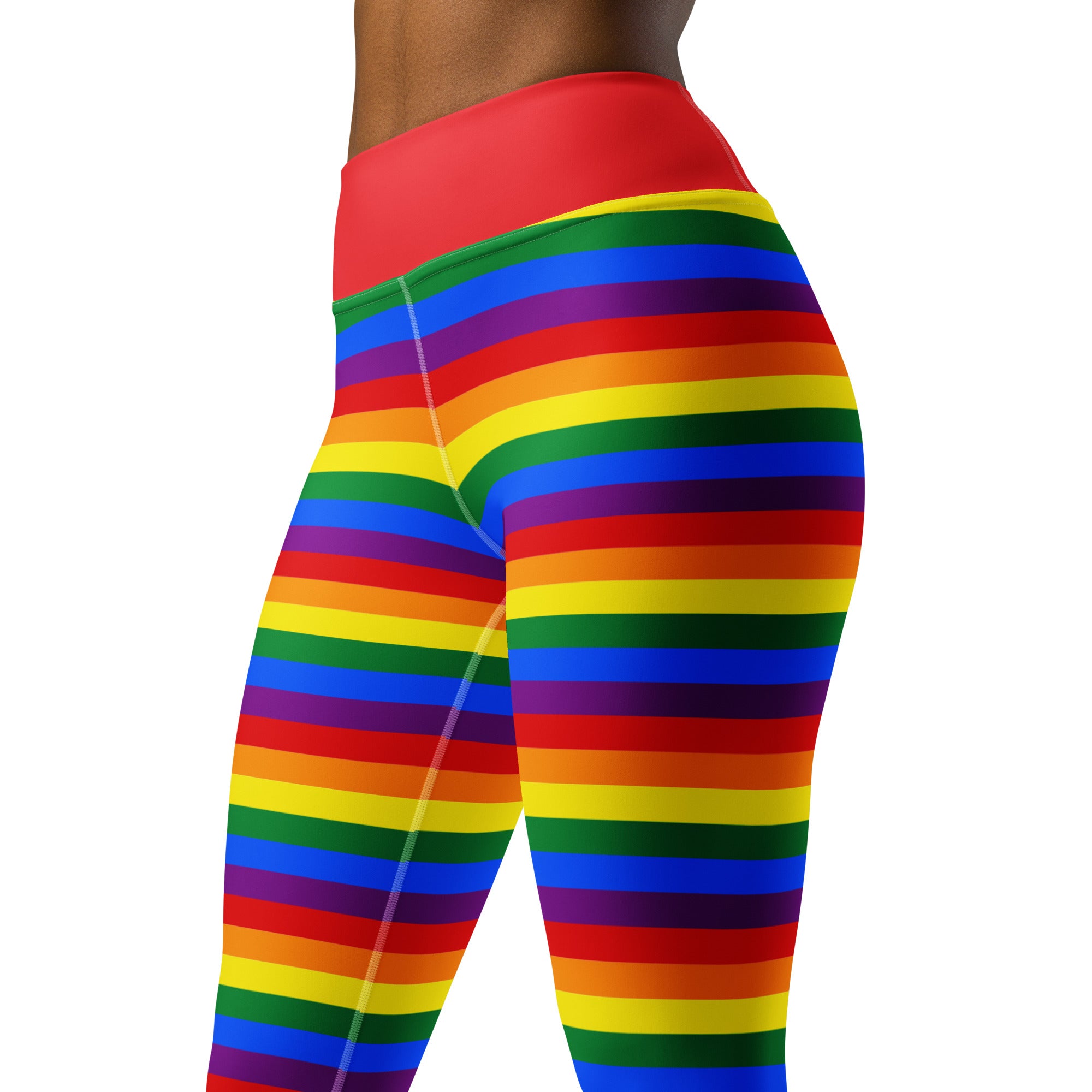 Yoga Leggings- Rainbow