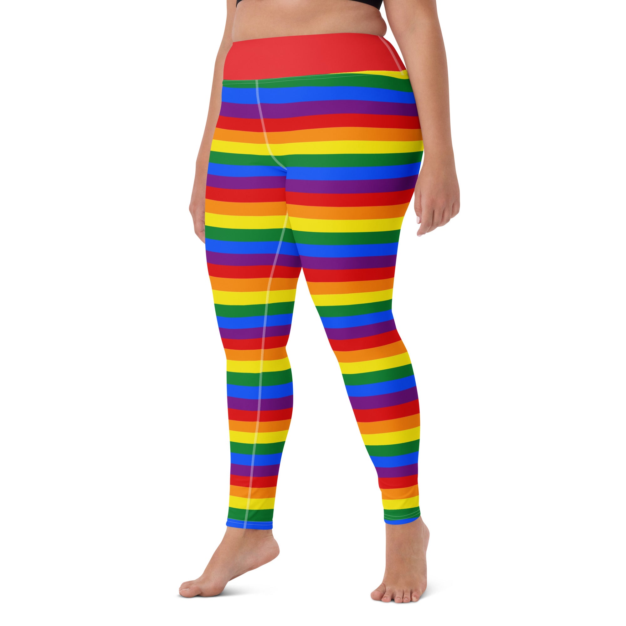 Yoga Leggings- Rainbow