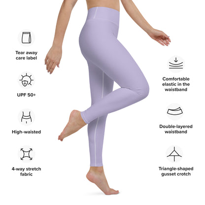 Yoga Leggings- Lavender