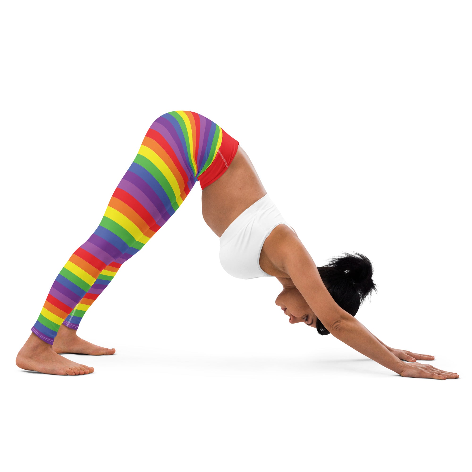 Yoga Leggings- Rainbow