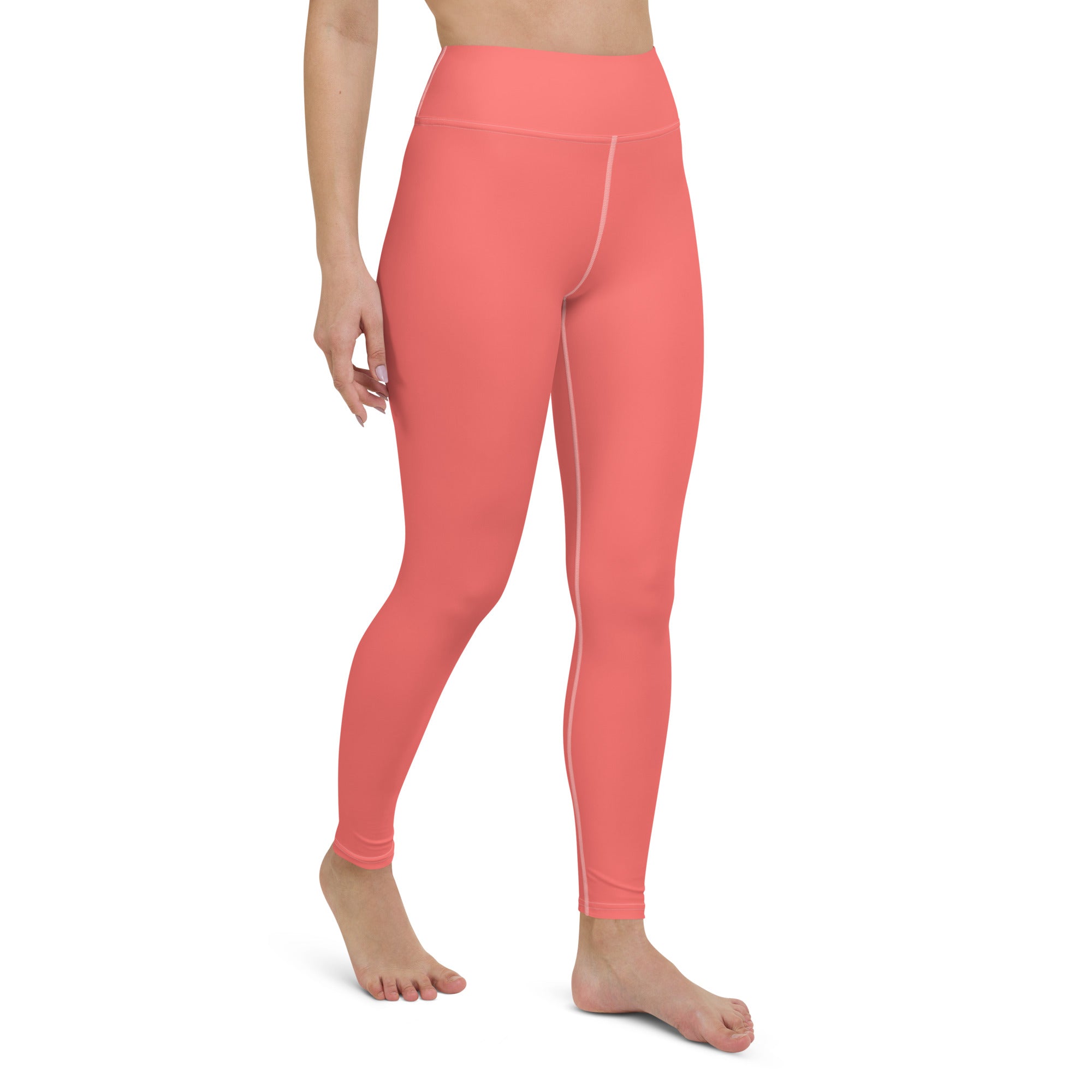 Yoga Leggings- Coral