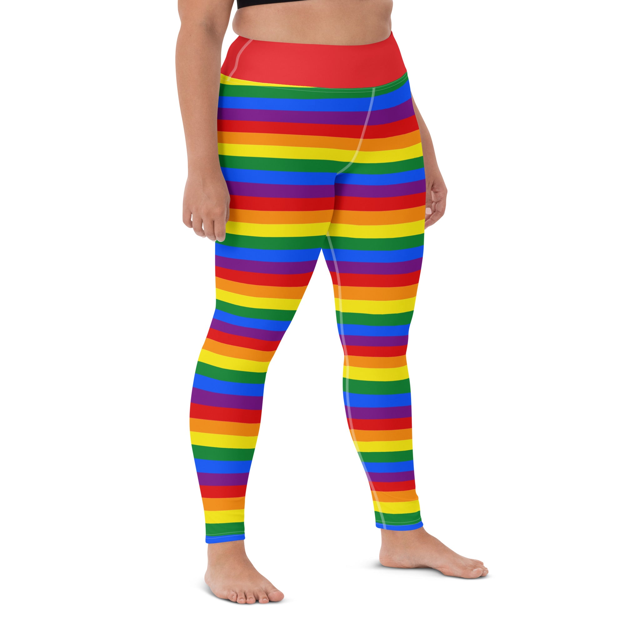 Yoga Leggings- Rainbow