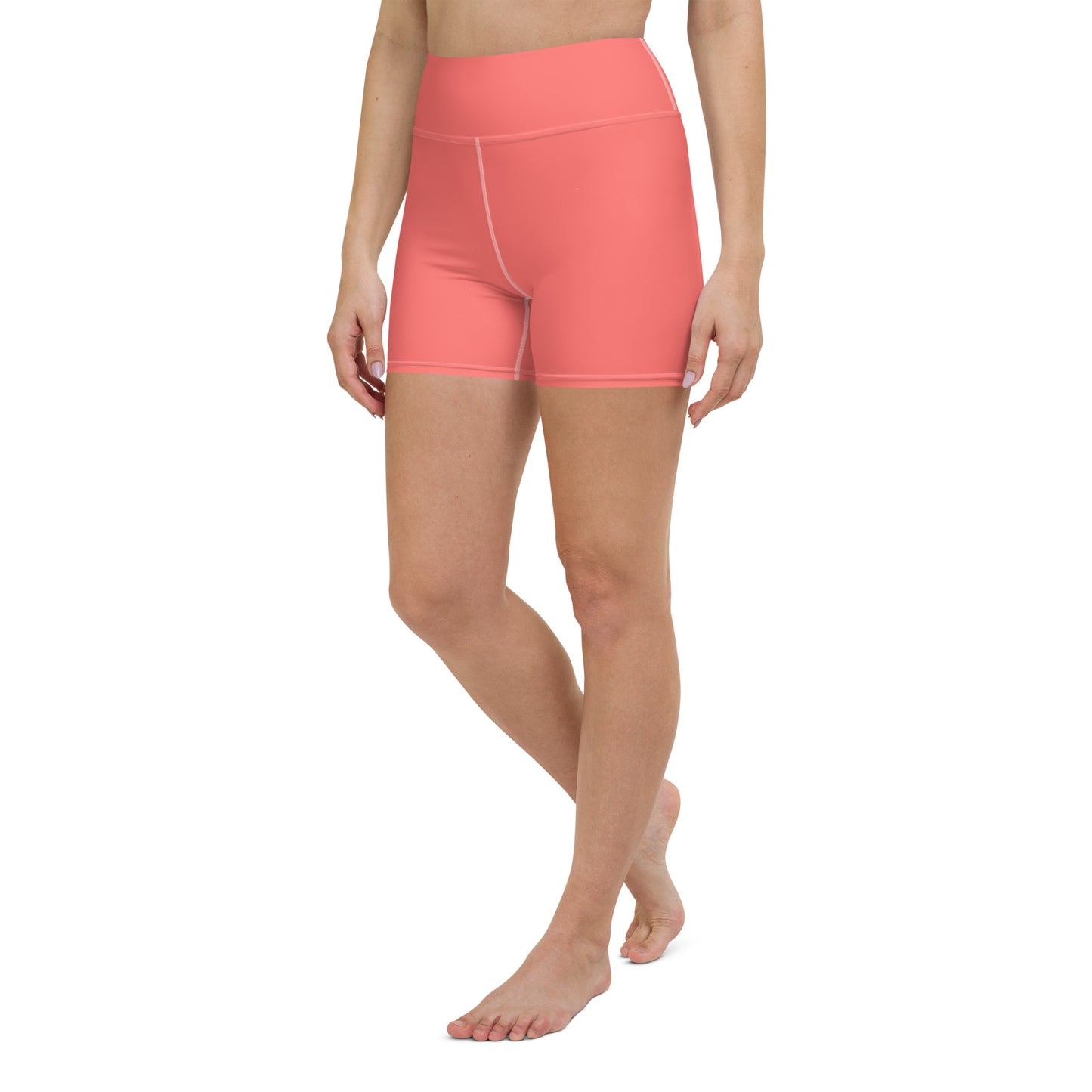 Yoga Shorts- Coral