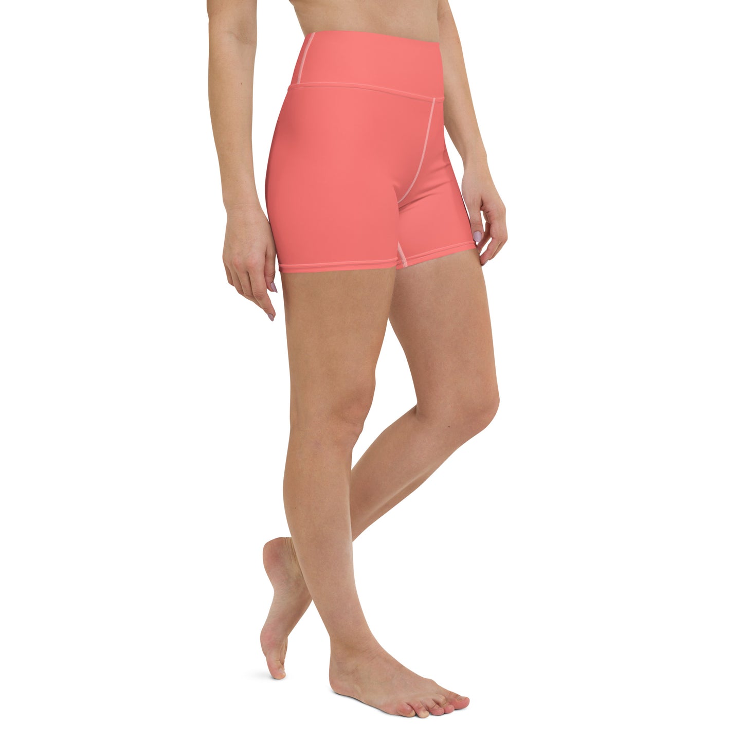 Yoga Shorts- Coral