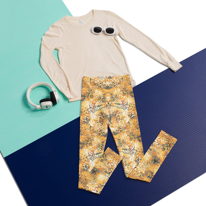 Youth Leggings- Wilderness Design II