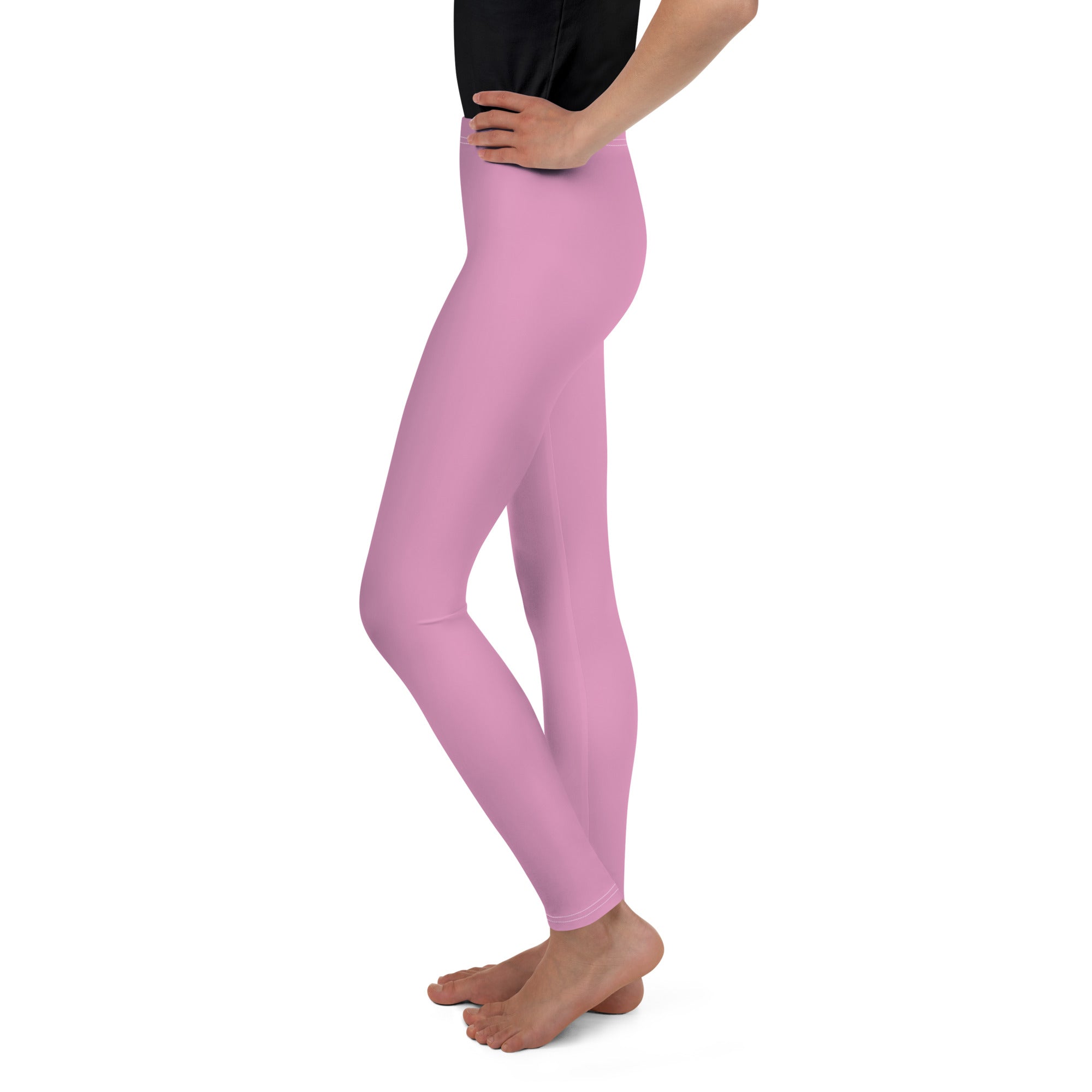 Youth Leggings- Pink