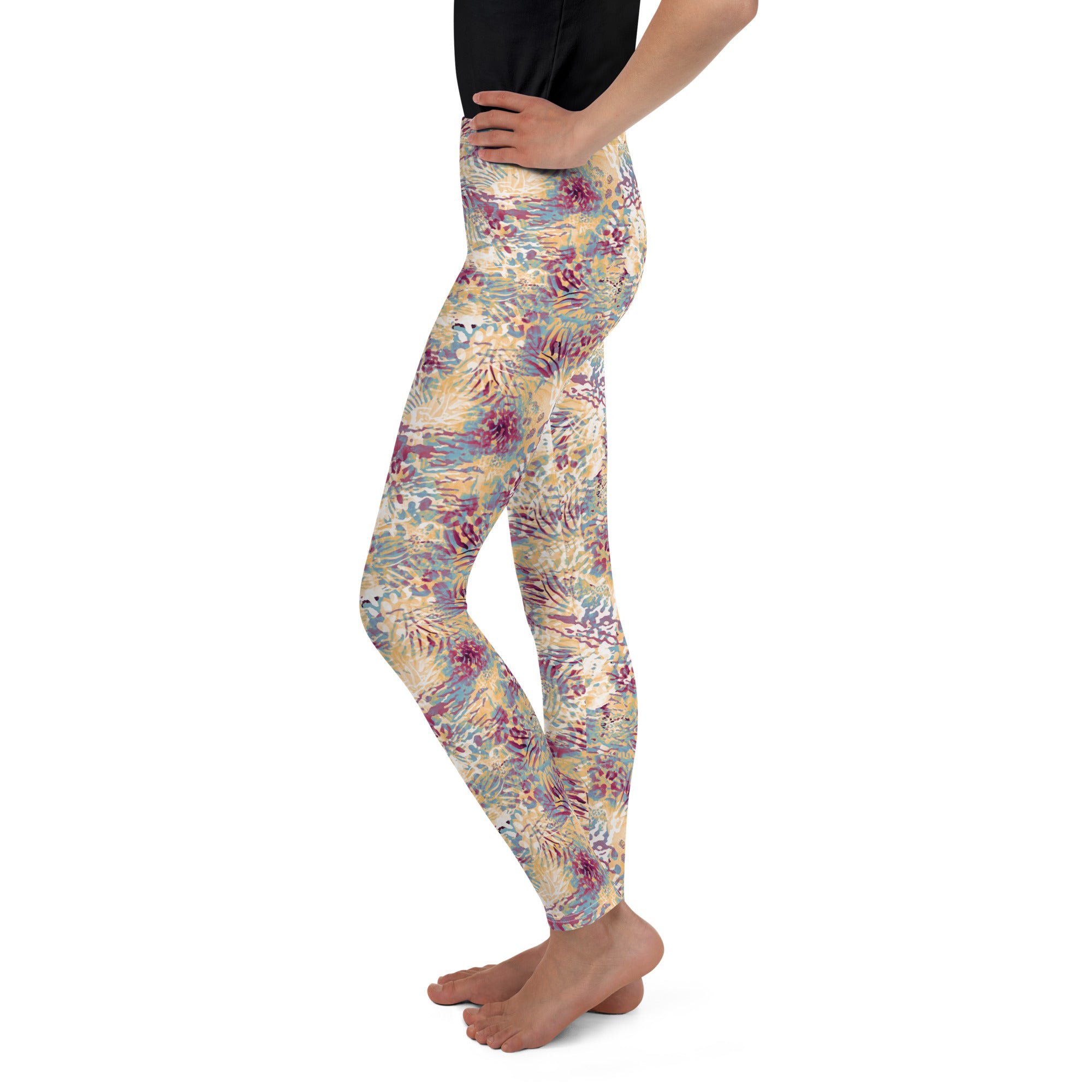 Youth Leggings- Wilderness Design 01