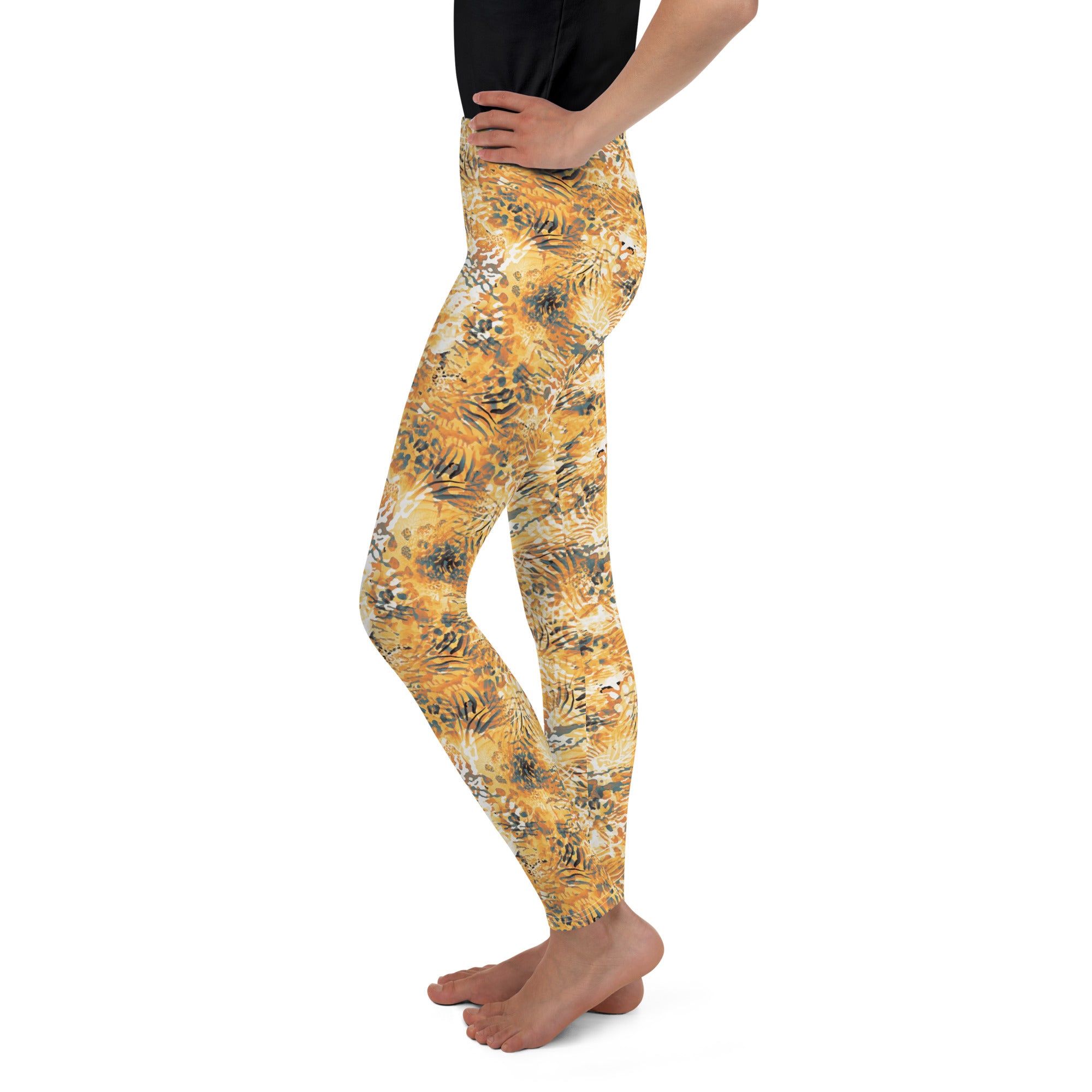 Youth Leggings- Wilderness Design II