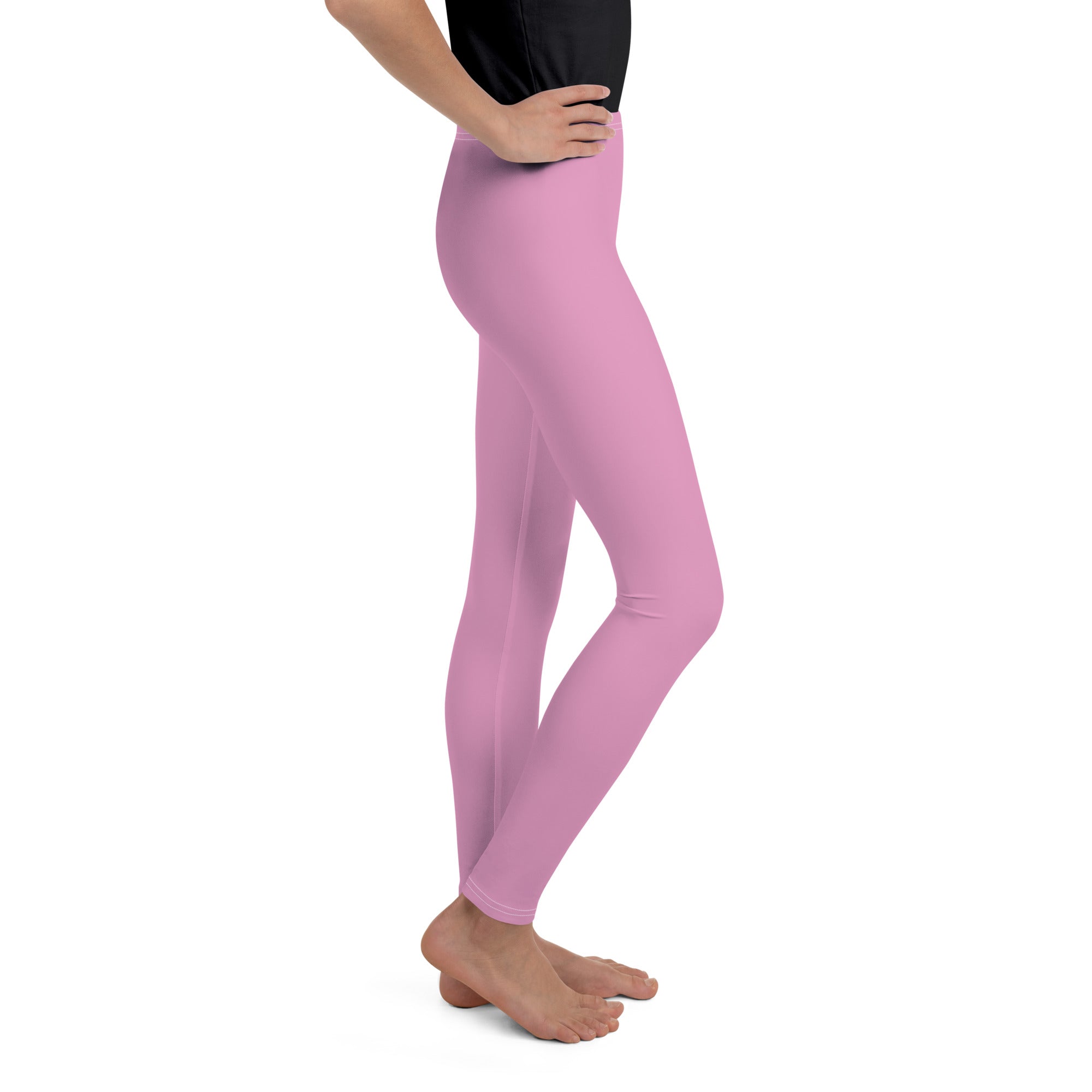 Youth Leggings- Pink