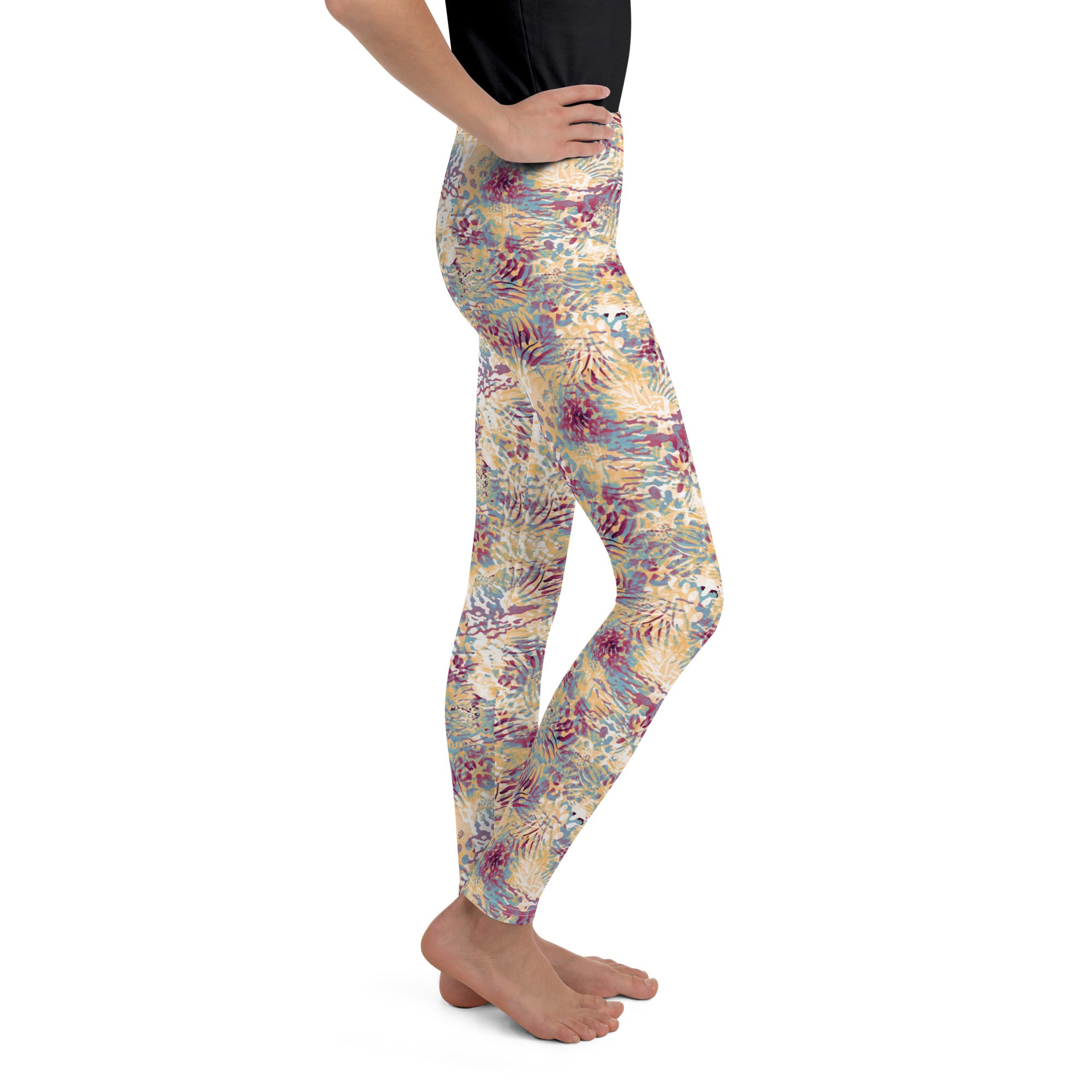 Youth Leggings- Wilderness Design 01