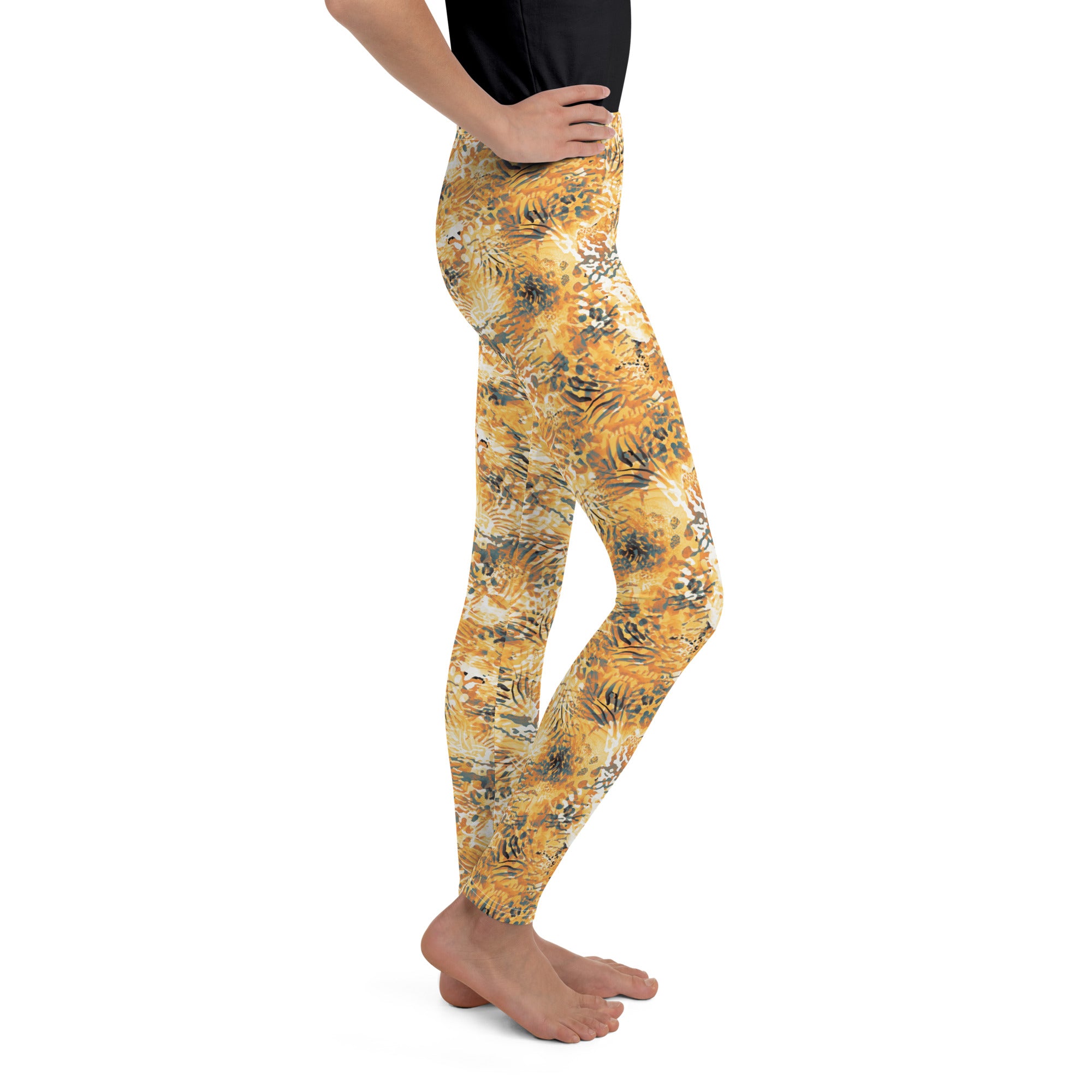 Youth Leggings- Wilderness Design 02