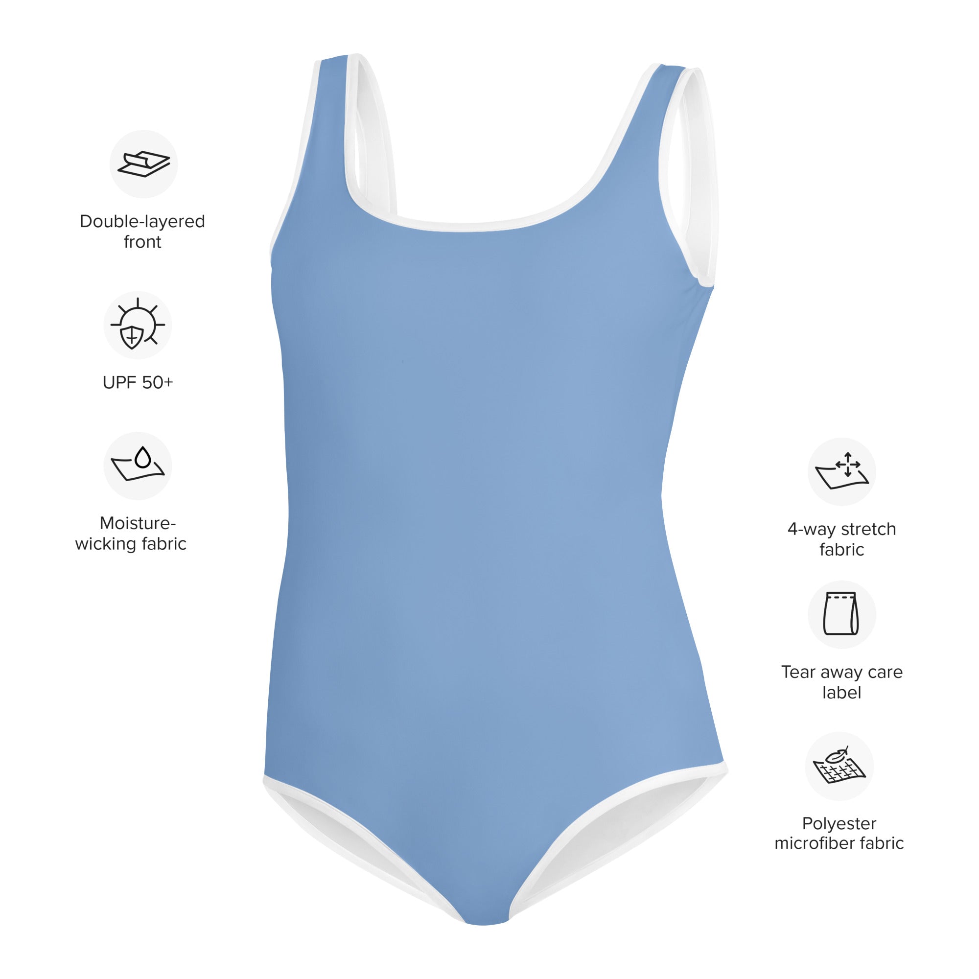 Youth Swimsuit- Blue