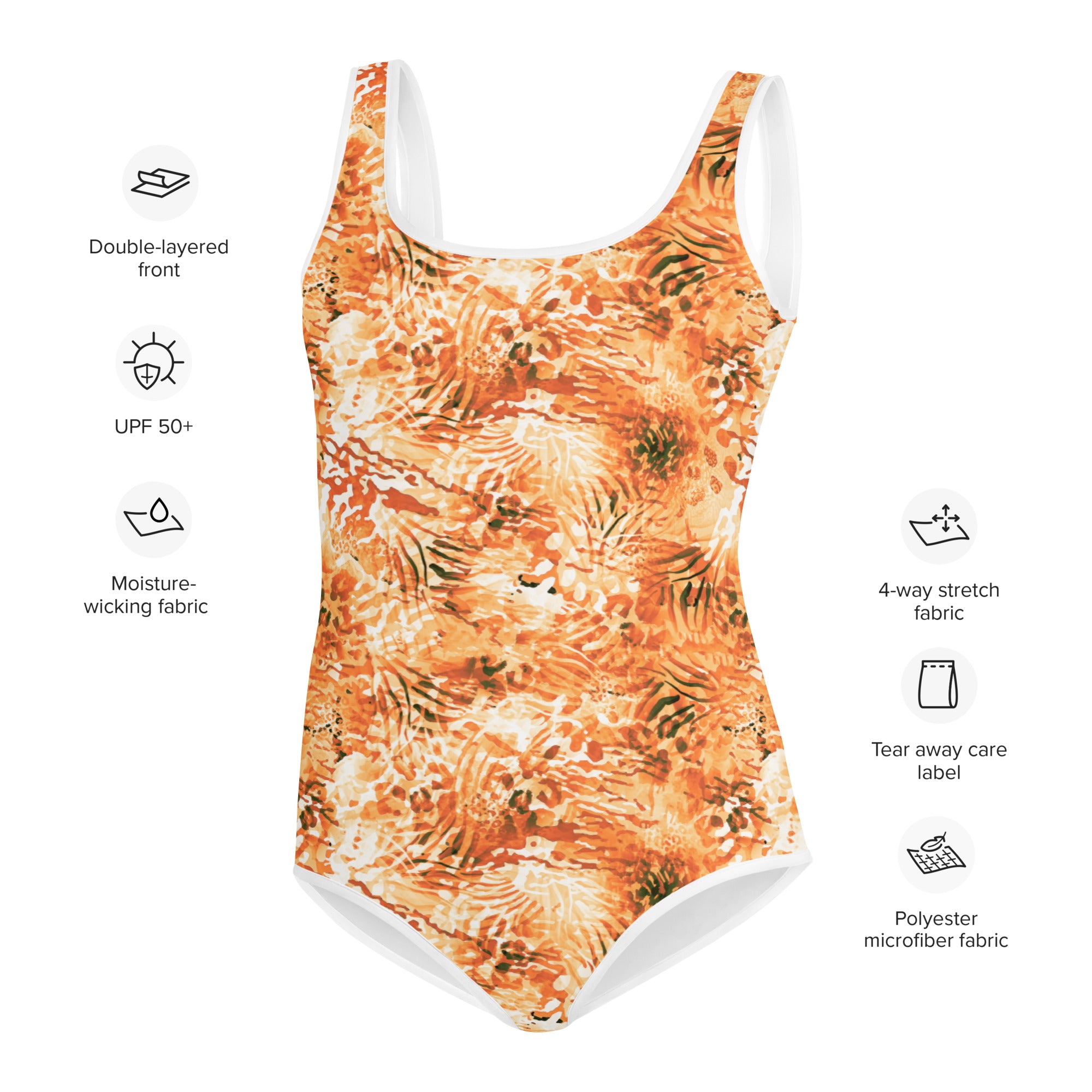 Youth Swimsuit- Wildernes Design 02