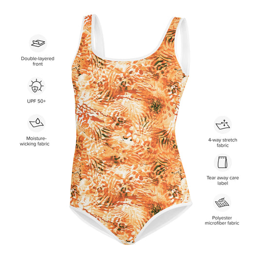 Youth Swimsuit- Wildernes Design II