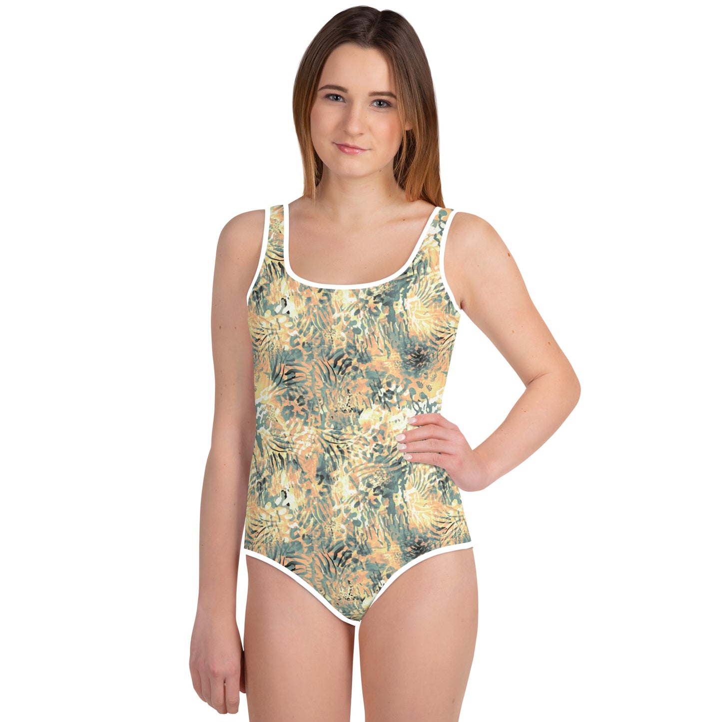 Youth Swimsuit- Wildernes Design IV