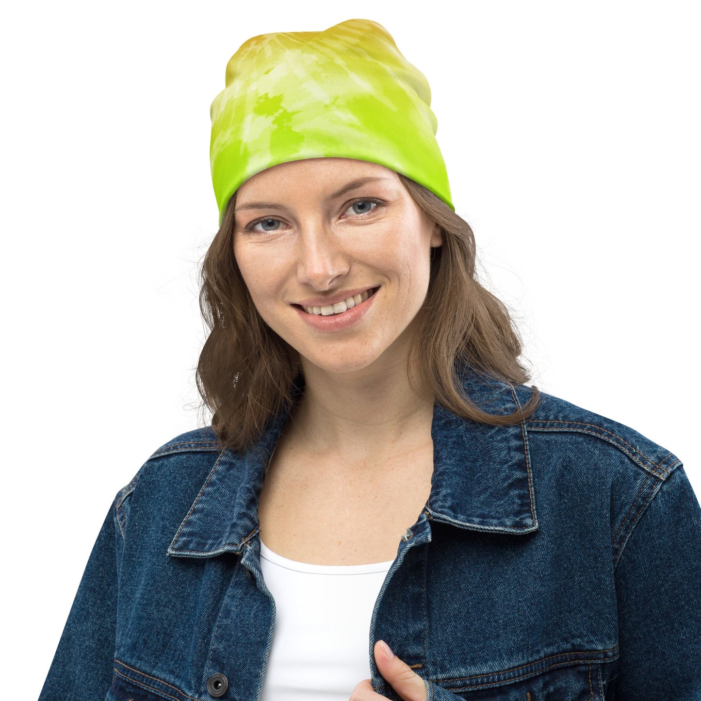 Beanie - Tie Dye Yellow - Klip Clop