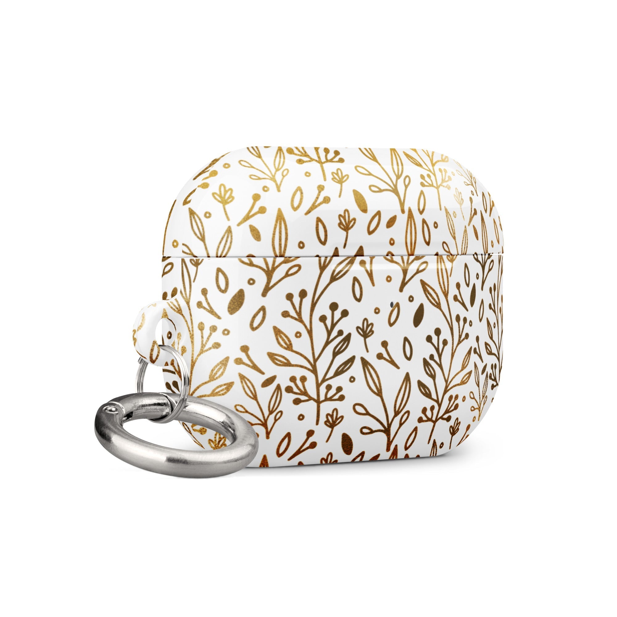 Case for AirPods® - Golden Flowers - Klip Clop