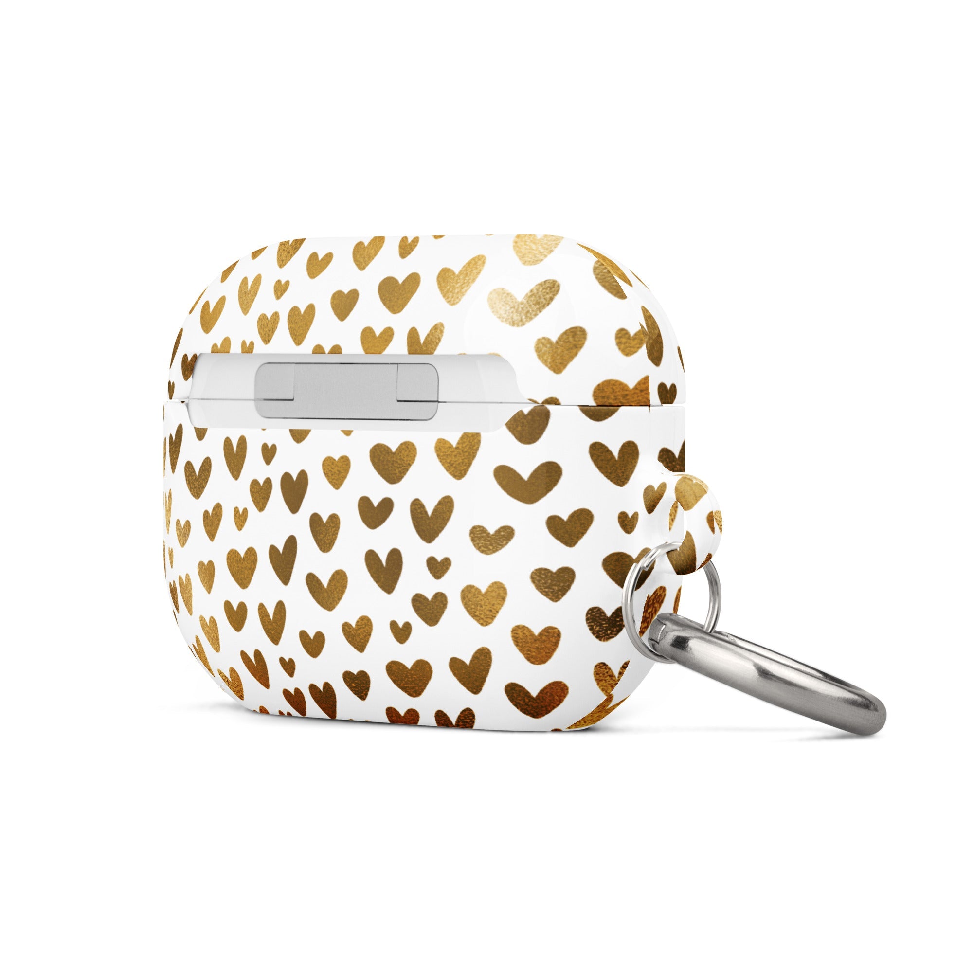 Case for AirPods® - Golden Hearts - Klip Clop