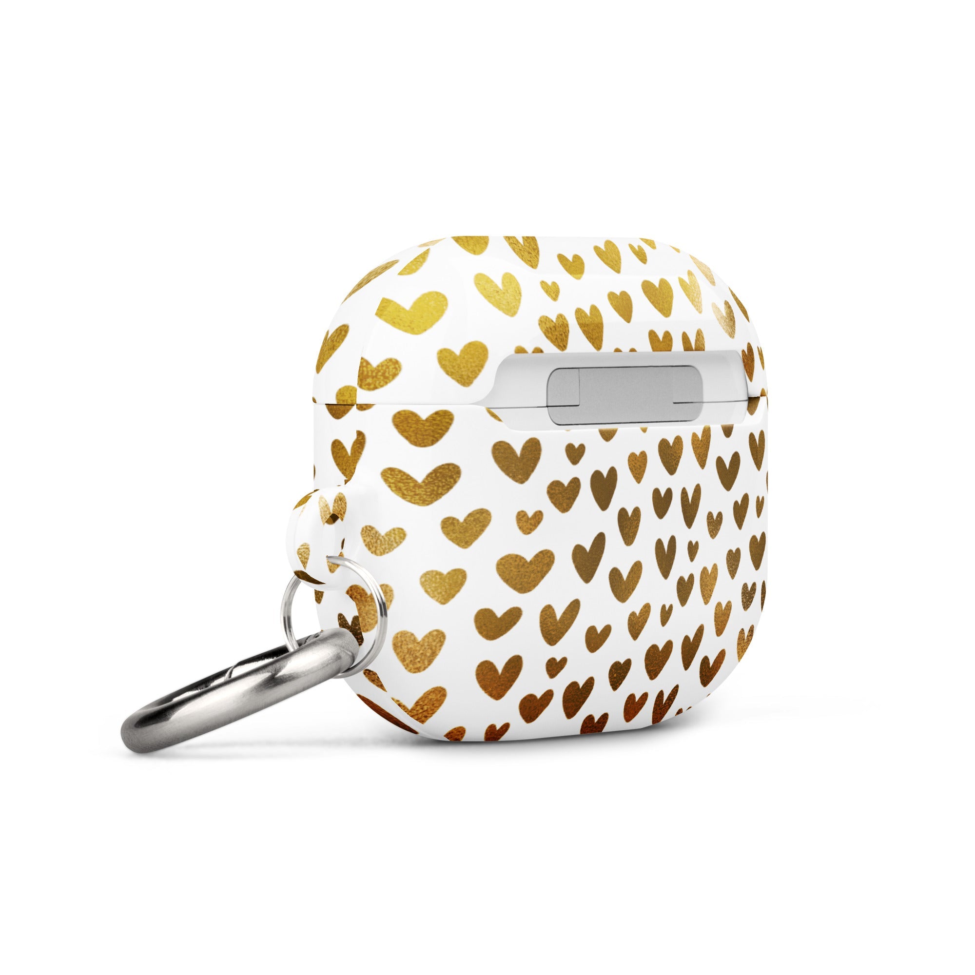 Case for AirPods® - Golden Hearts - Klip Clop