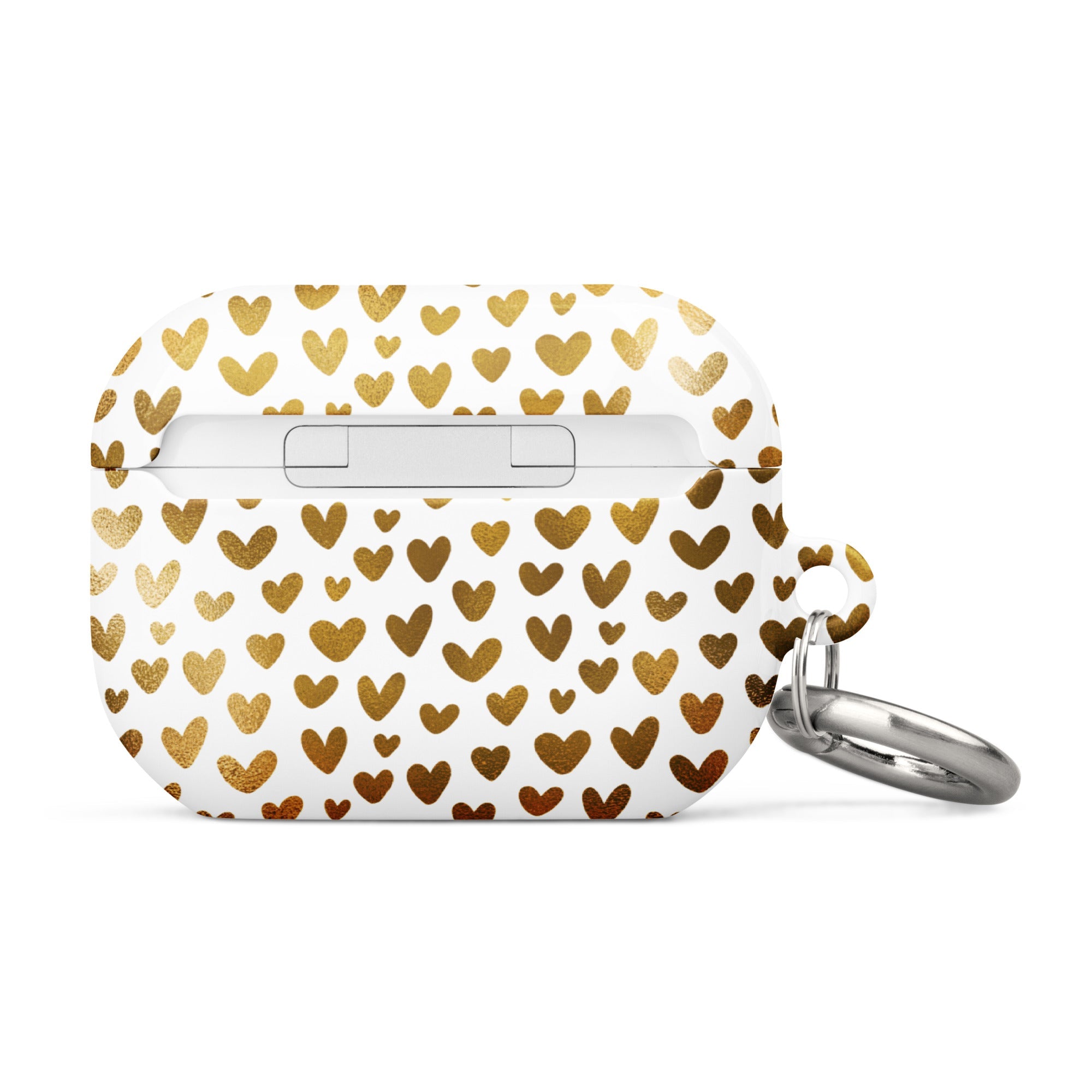 Case for AirPods® - Golden Hearts - Klip Clop