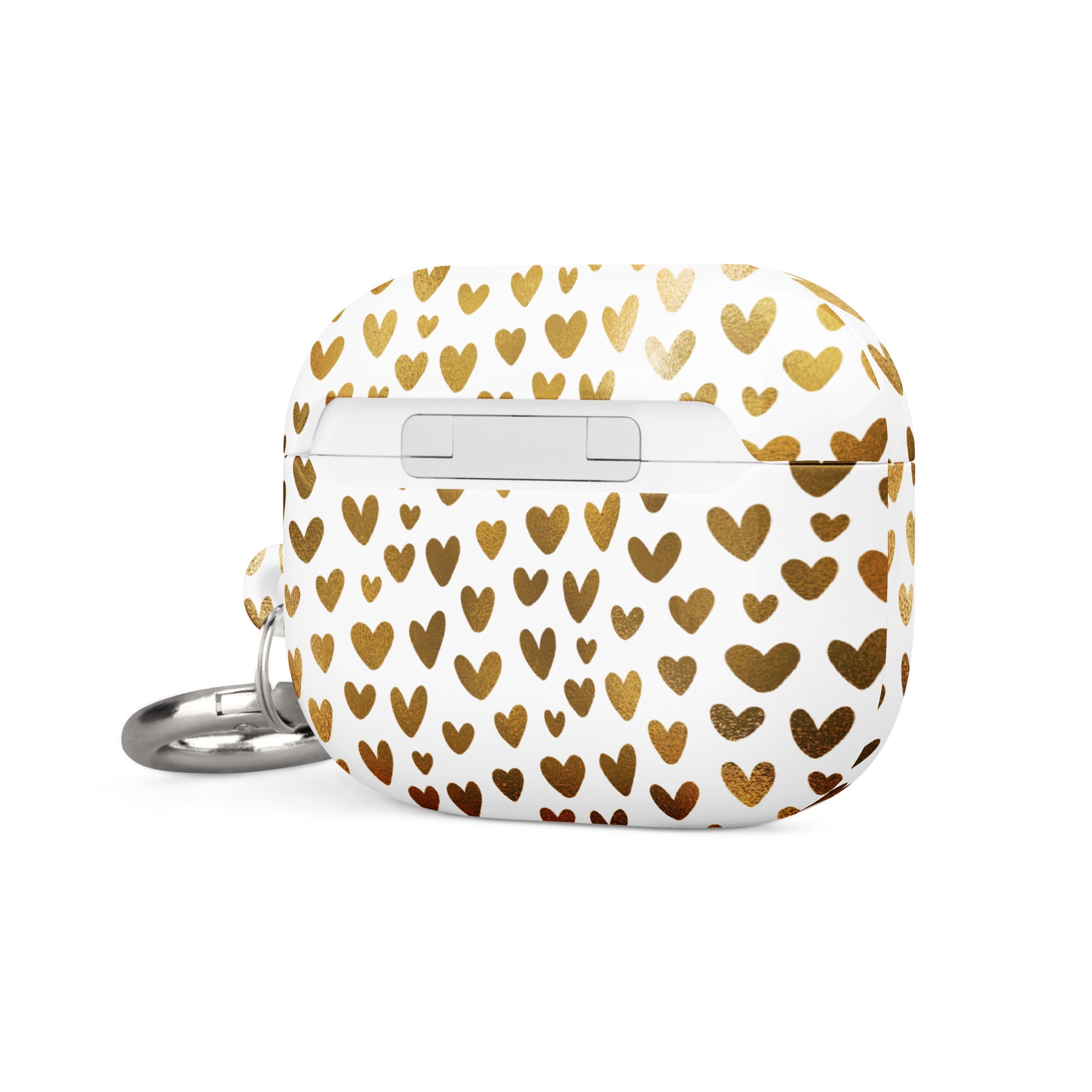 Case for AirPods® - Golden Hearts - Klip Clop