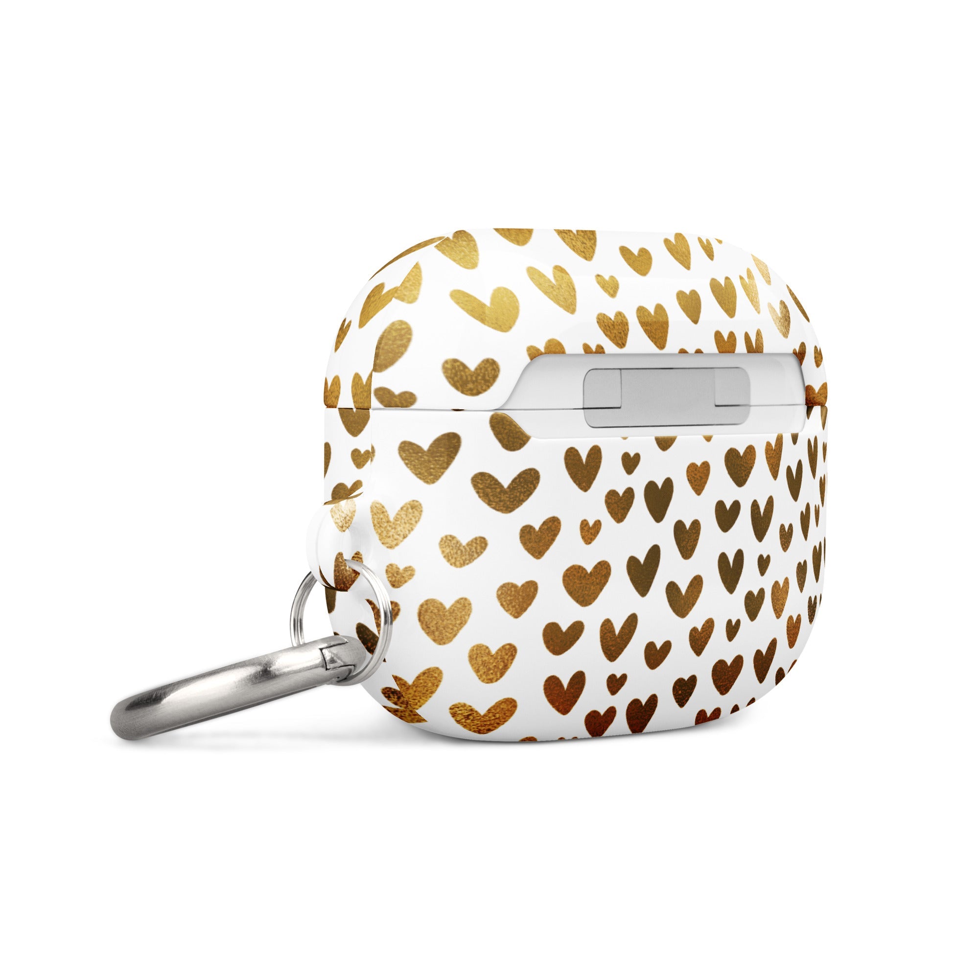 Case for AirPods® - Golden Hearts - Klip Clop