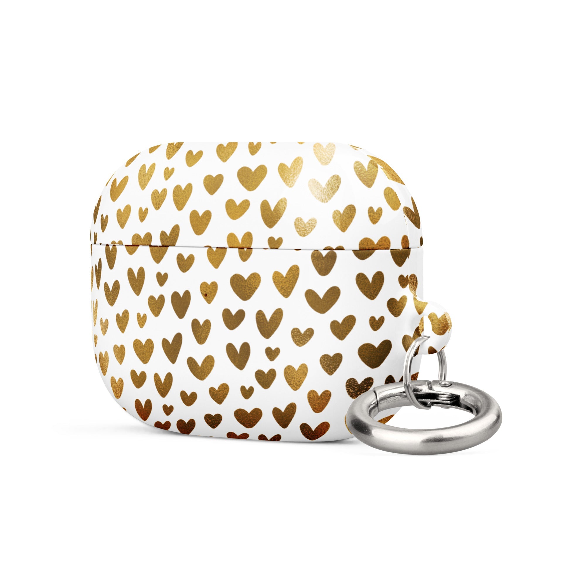 Case for AirPods® - Golden Hearts - Klip Clop