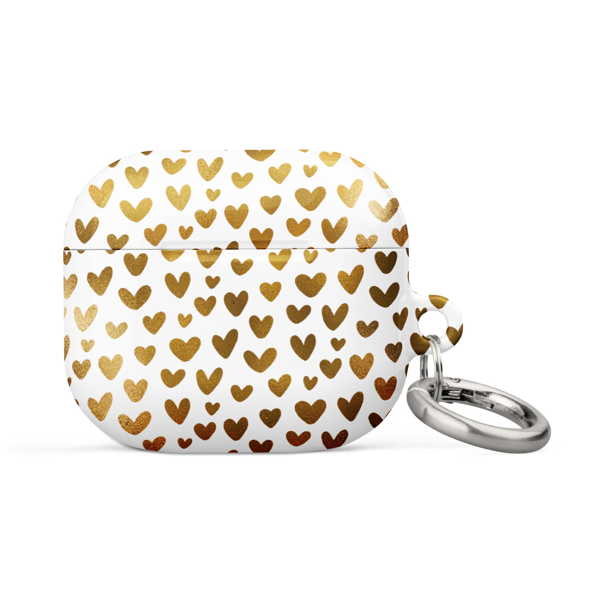 Case for AirPods® - Golden Hearts - Klip Clop