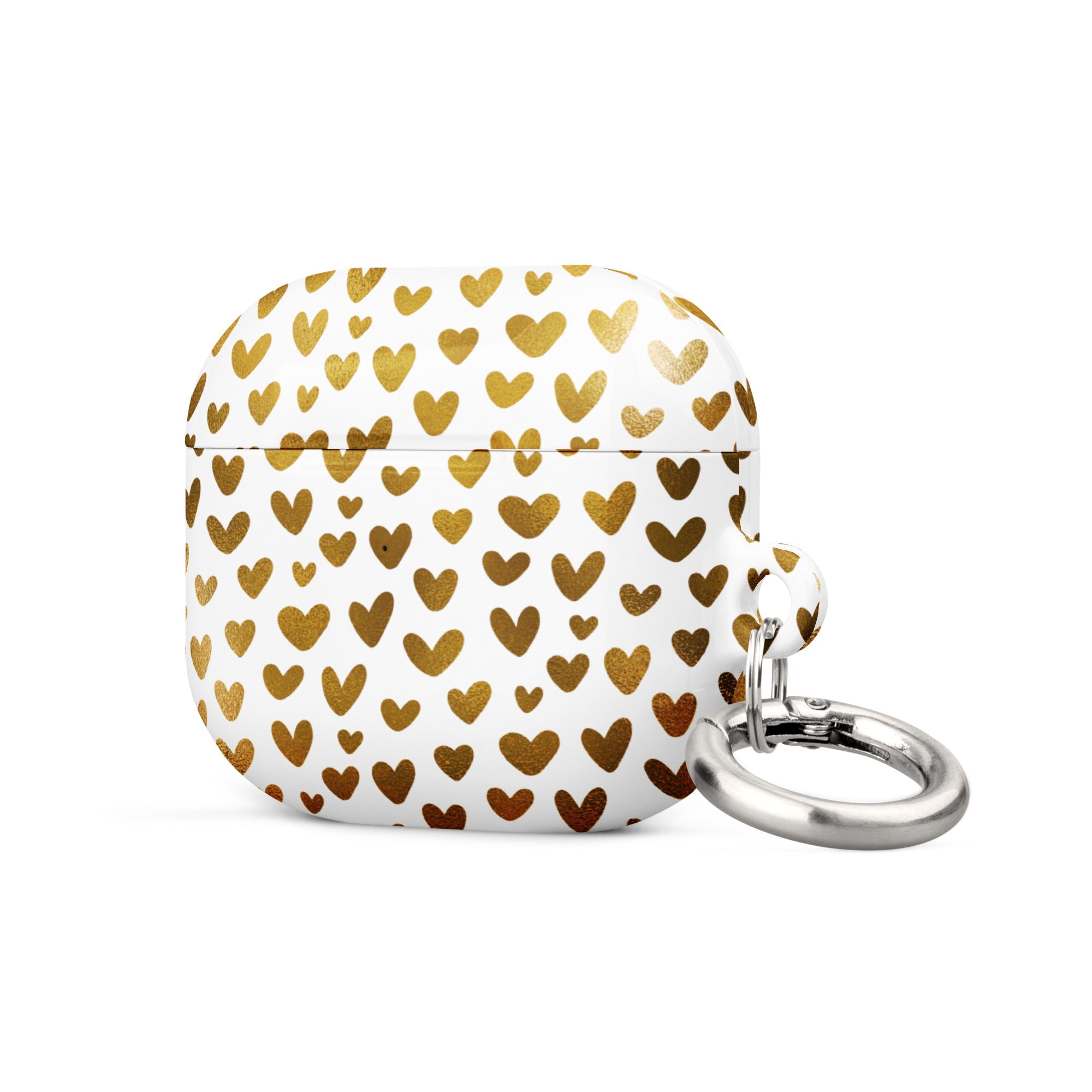 Case for AirPods® - Golden Hearts - Klip Clop