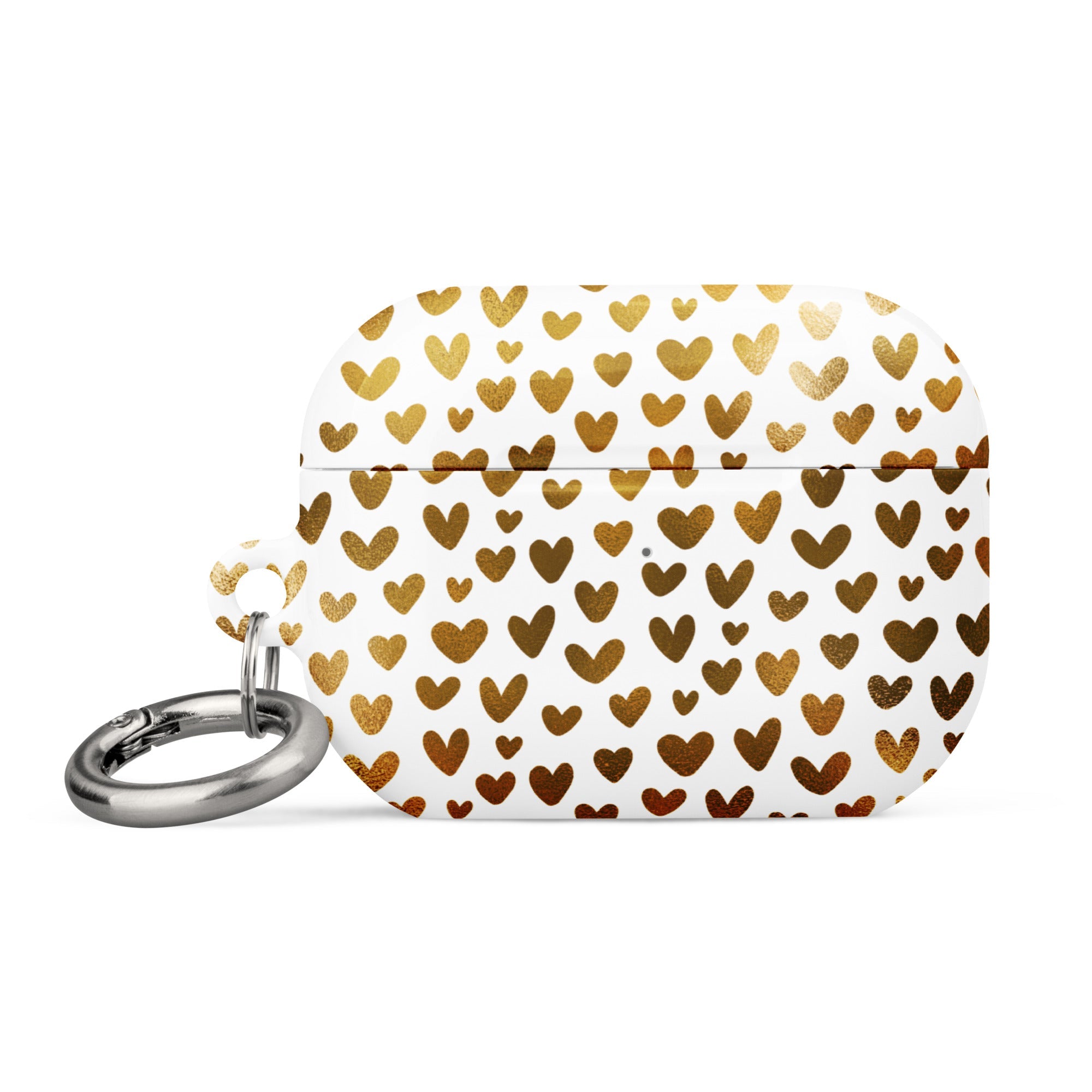 Case for AirPods® - Golden Hearts - Klip Clop