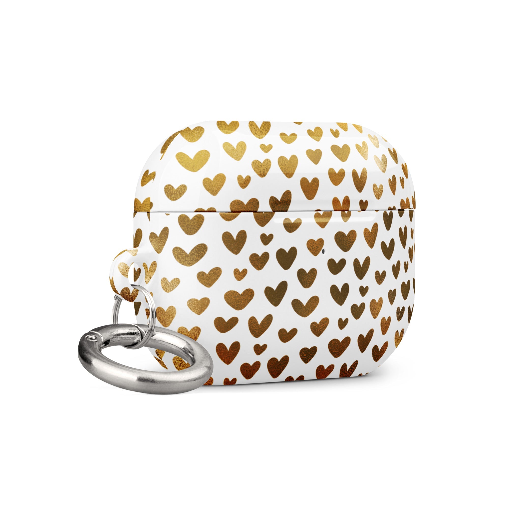 Case for AirPods® - Golden Hearts - Klip Clop