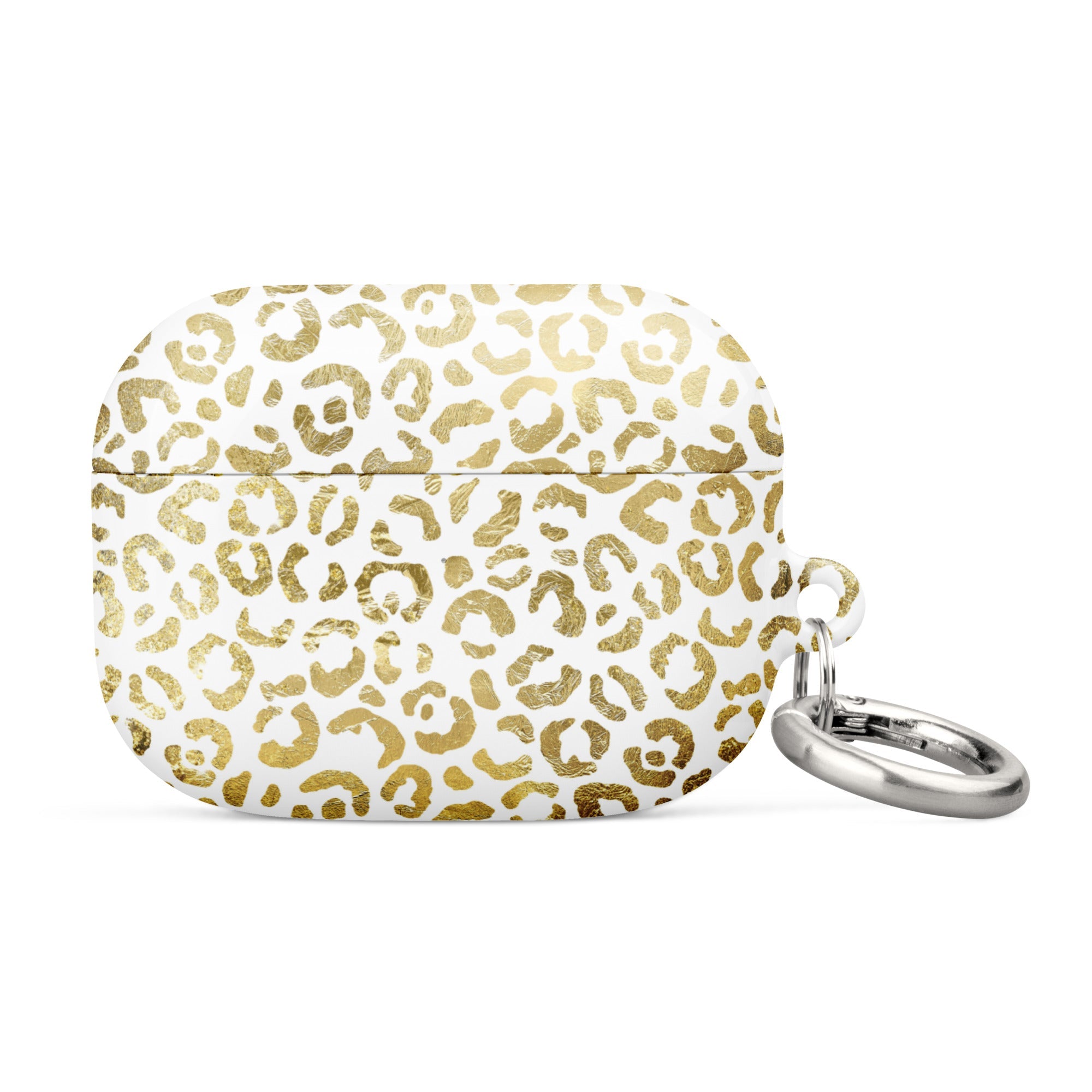 Case for AirPods® - Golden Leopard Print - Klip Clop