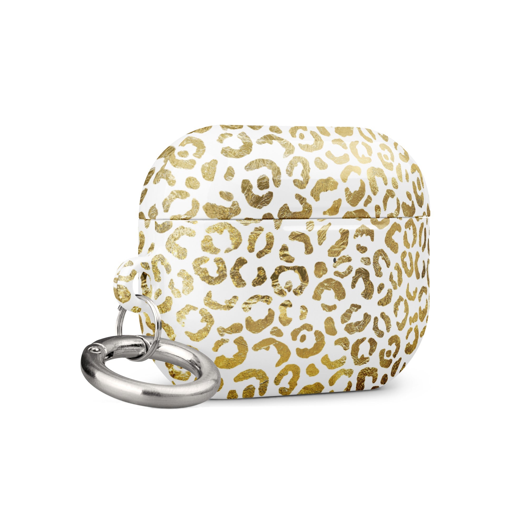 Case for AirPods® - Golden Leopard Print - Klip Clop