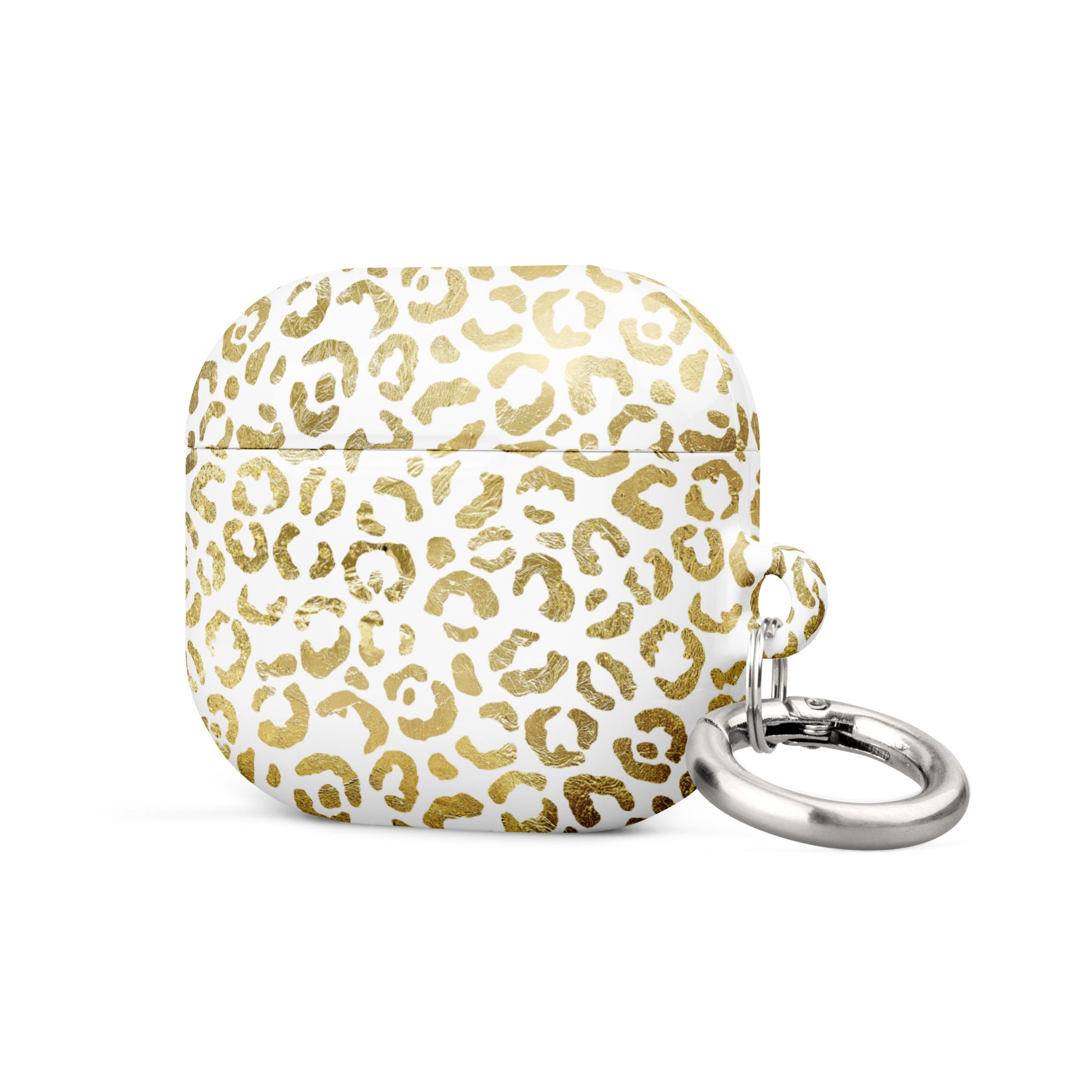 Case for AirPods® - Golden Leopard Print - Klip Clop