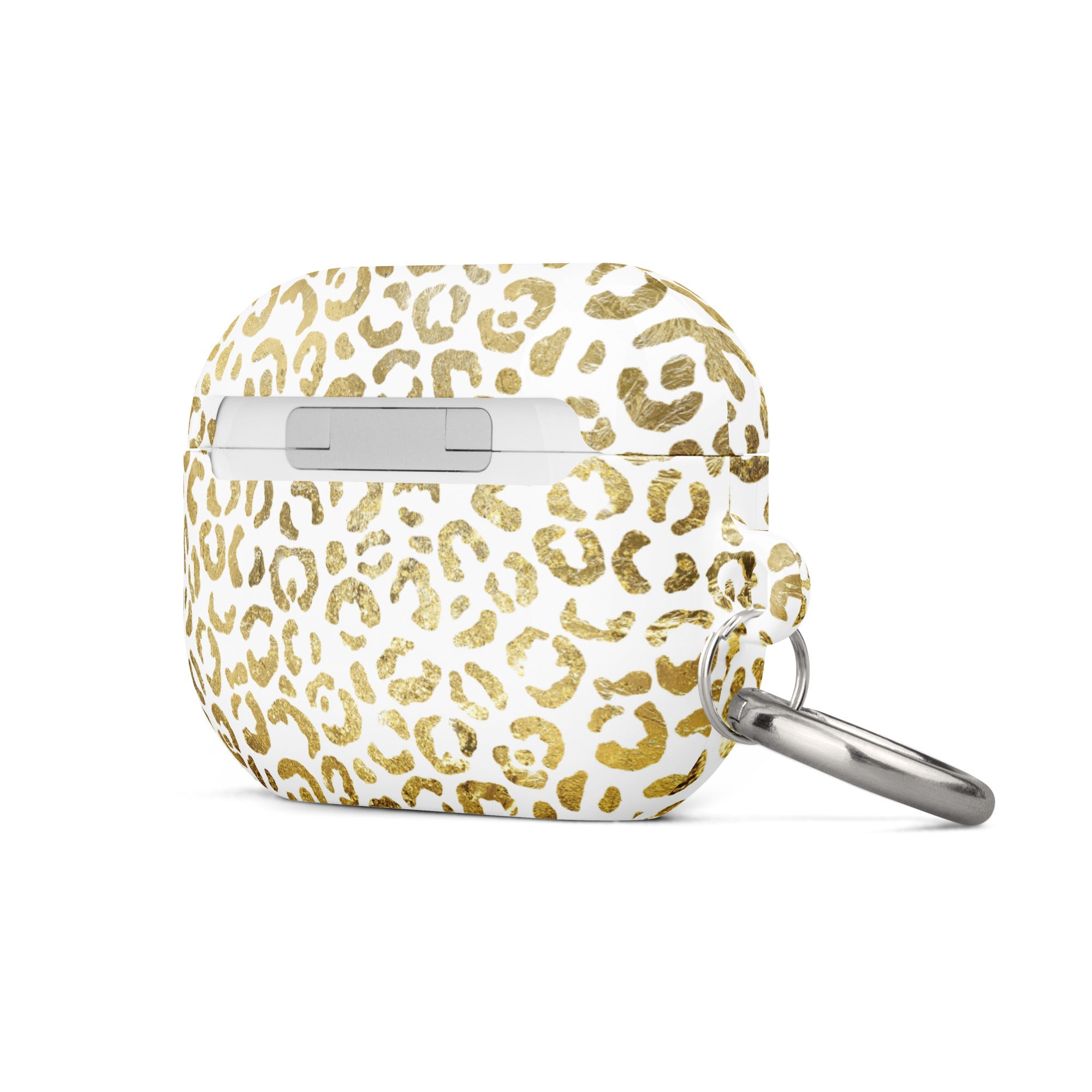 Case for AirPods® - Golden Leopard Print - Klip Clop