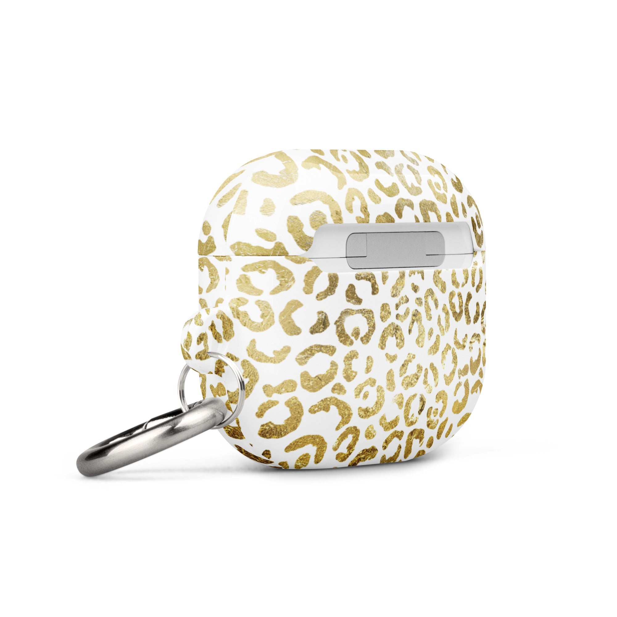 Case for AirPods® - Golden Leopard Print - Klip Clop