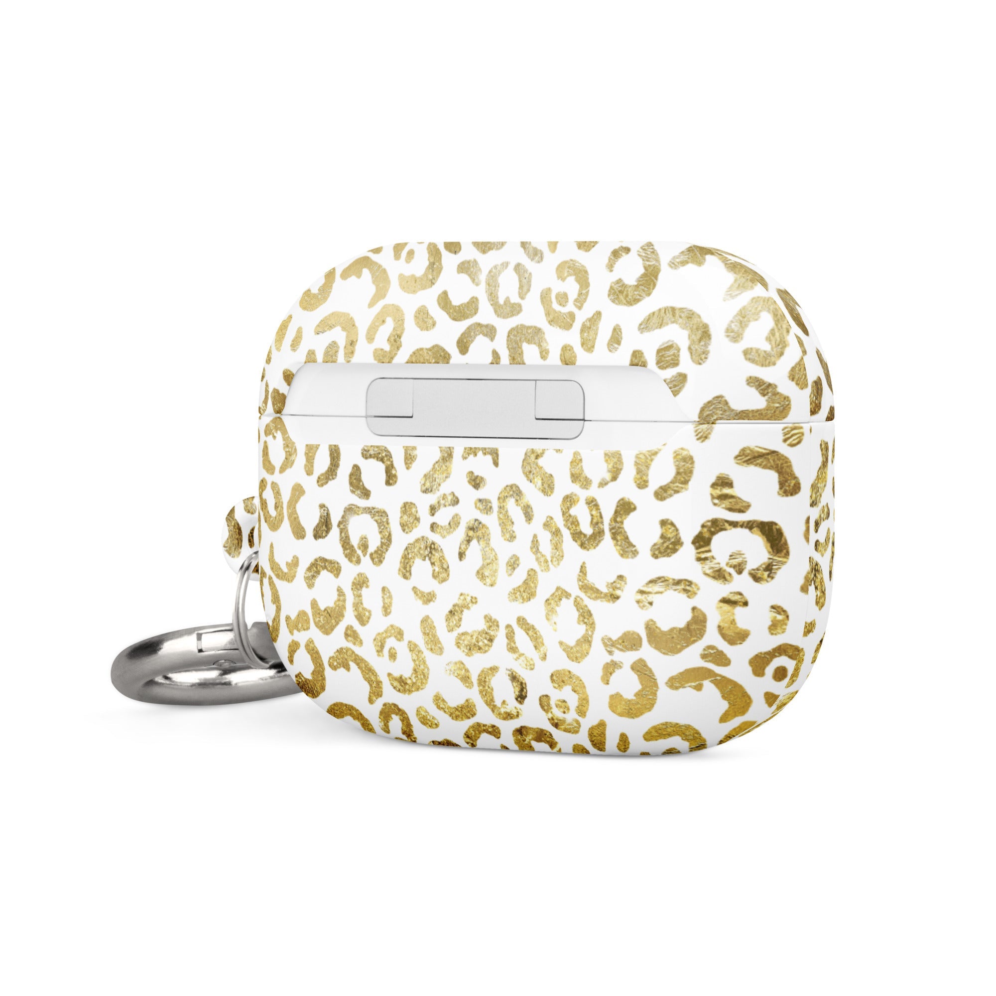 Case for AirPods® - Golden Leopard Print - Klip Clop