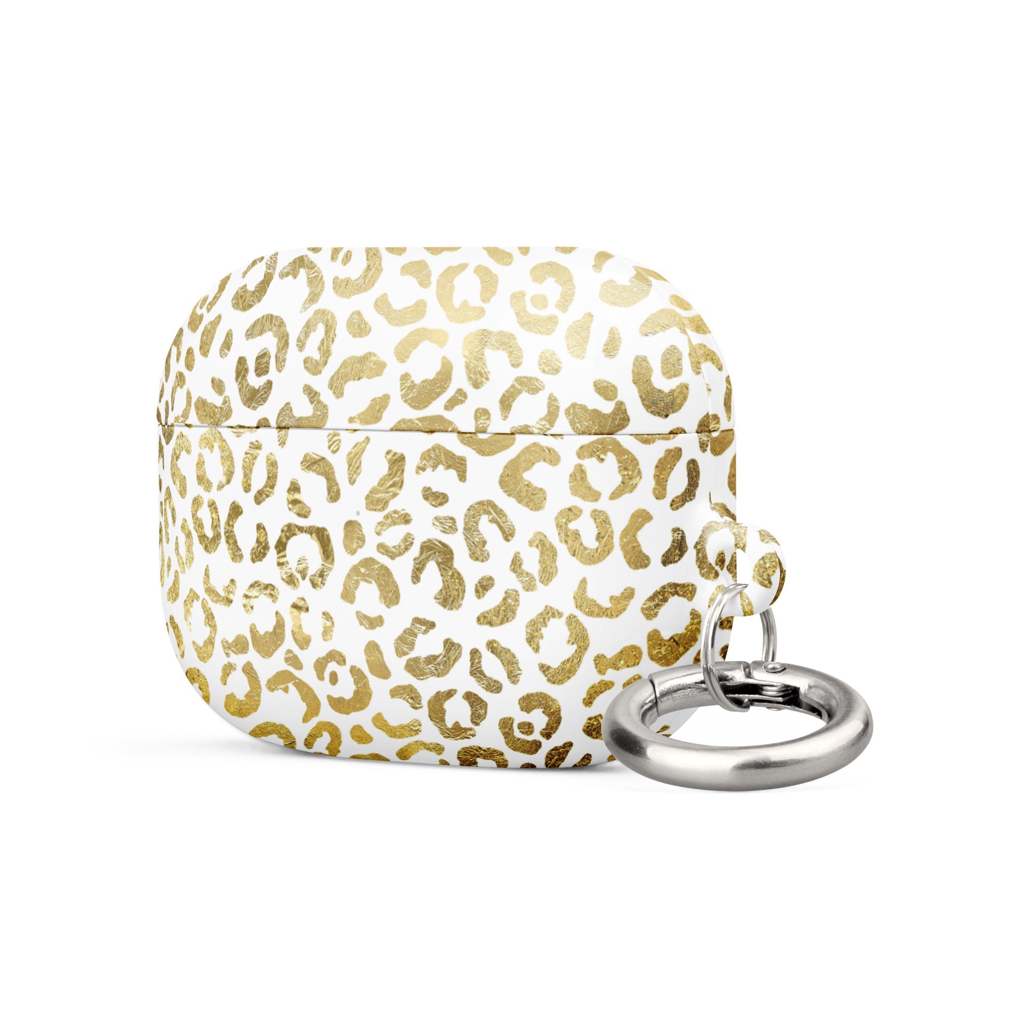 Case for AirPods® - Golden Leopard Print - Klip Clop