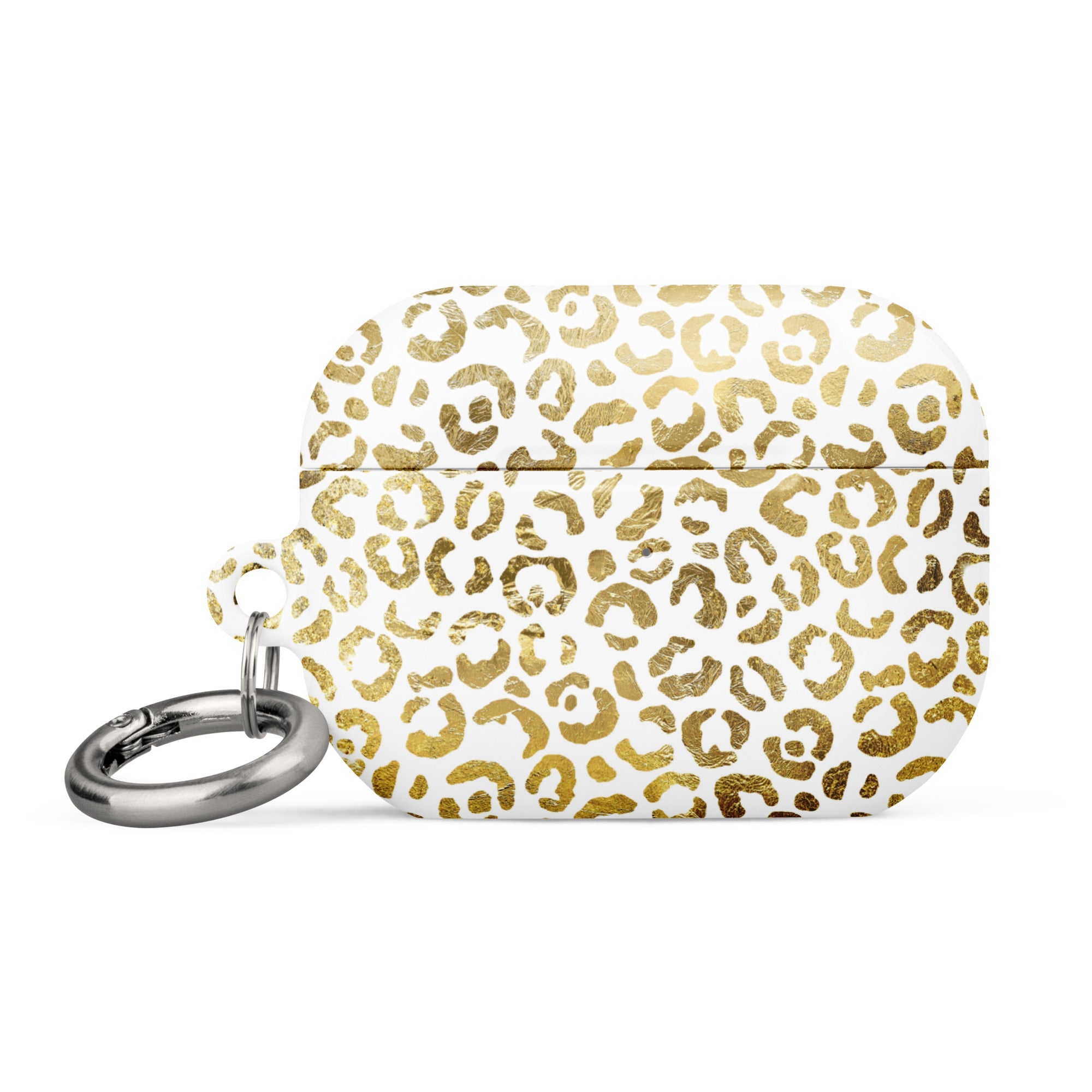 Case for AirPods® - Golden Leopard Print - Klip Clop