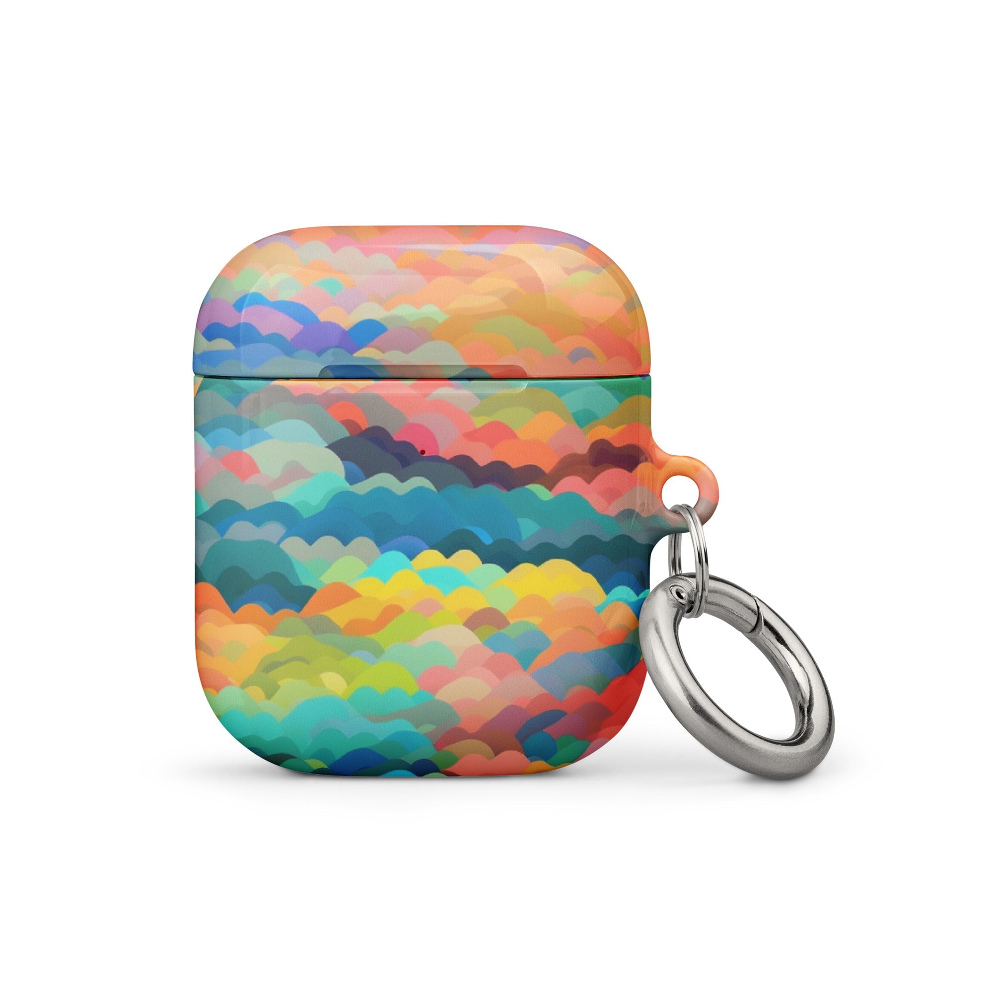 Case for AirPods® - Rainbow Clouds Pattern I - Klip Clop