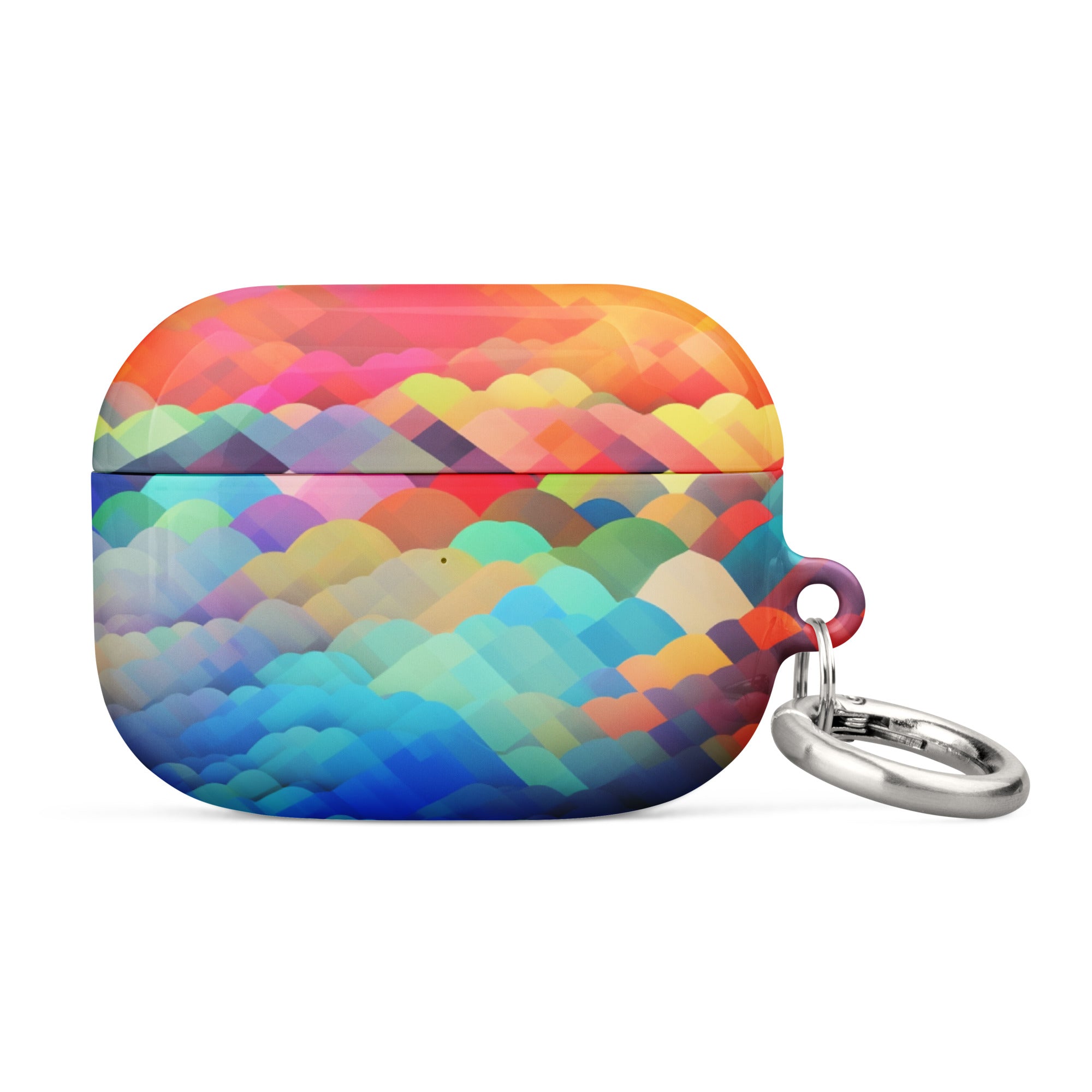 Case for AirPods® - Rainbow Clouds Pattern II - Klip Clop