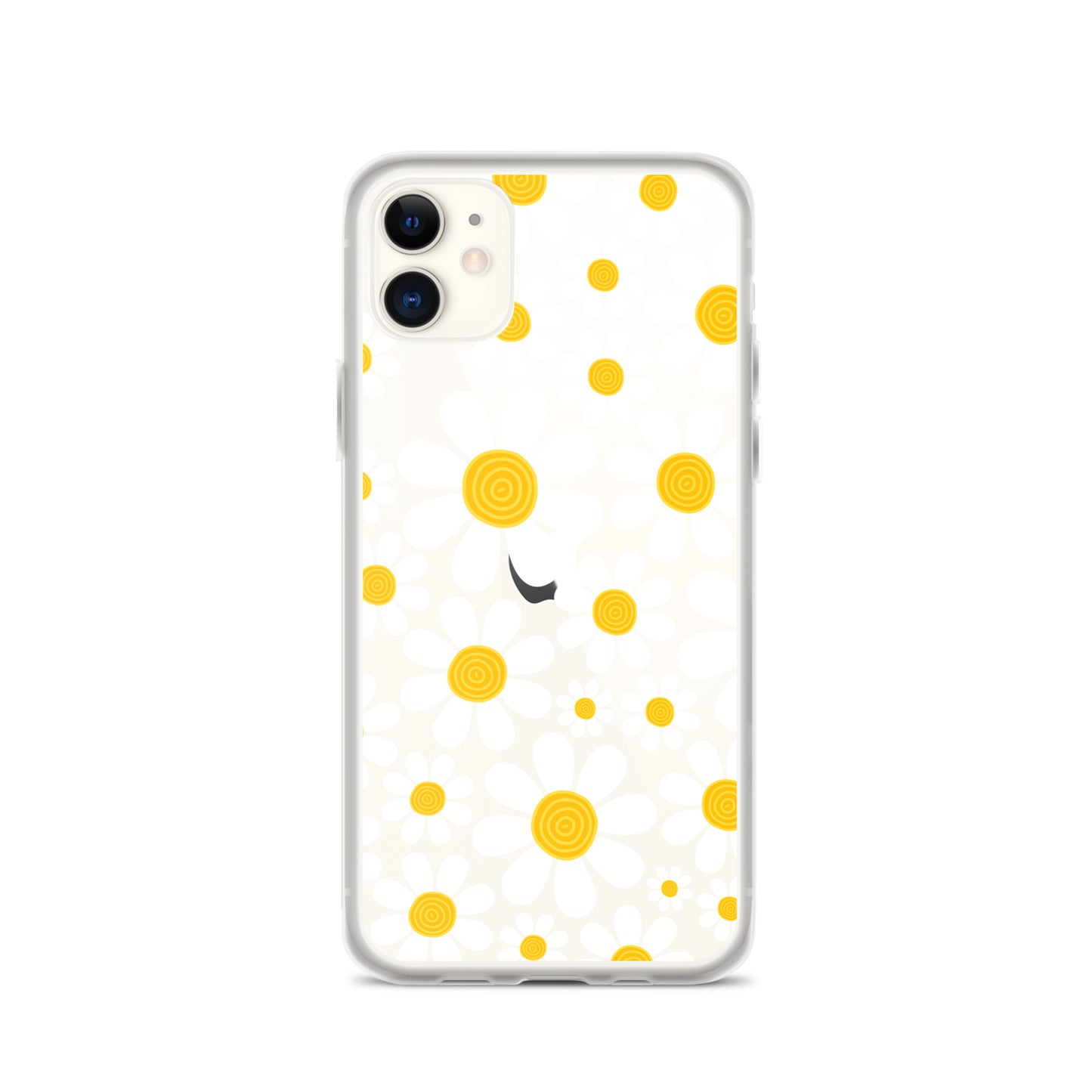 Clear Case for iPhone®- Floral Daisy Design III
