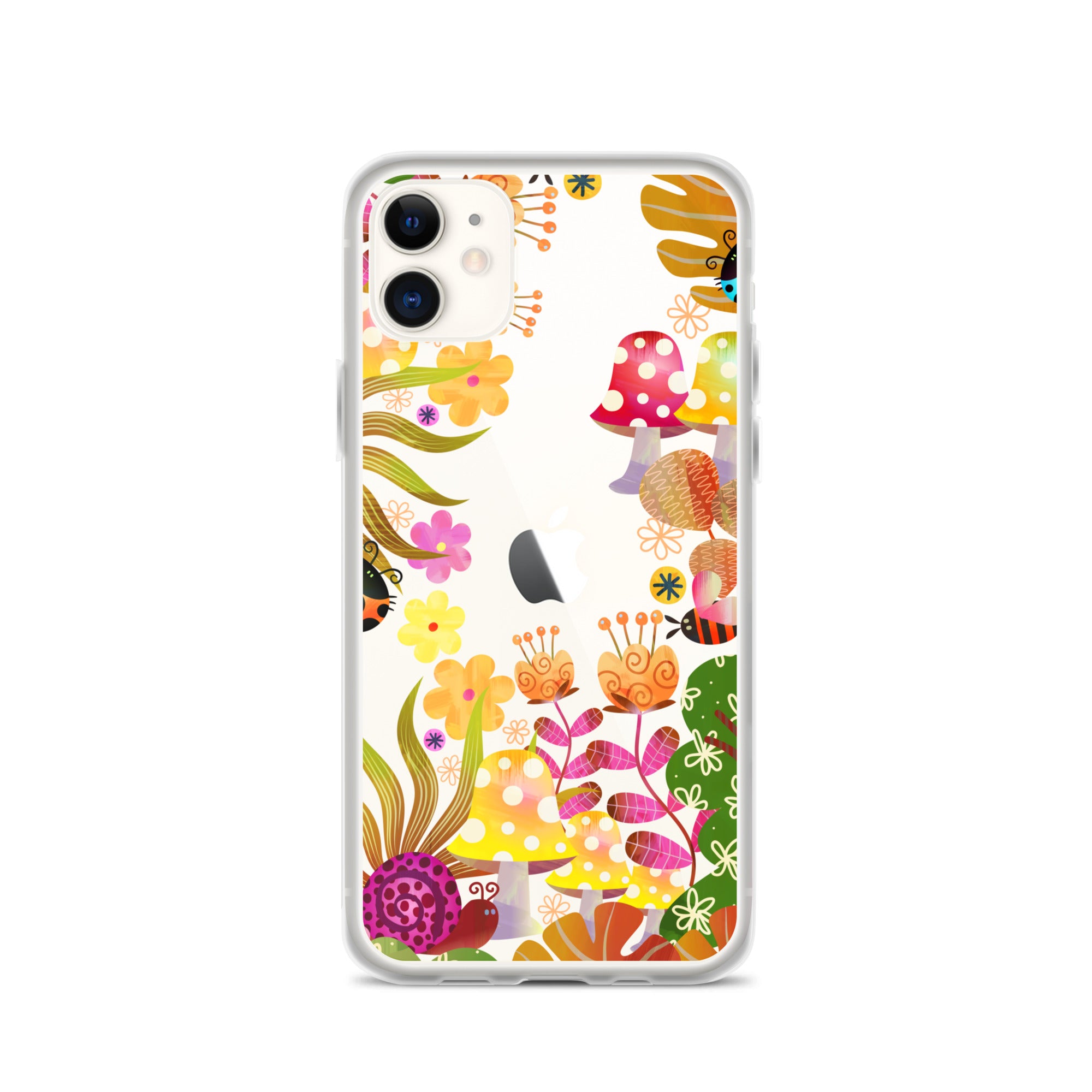 Clear Case for iPhone®- Enchanted Forest Design I