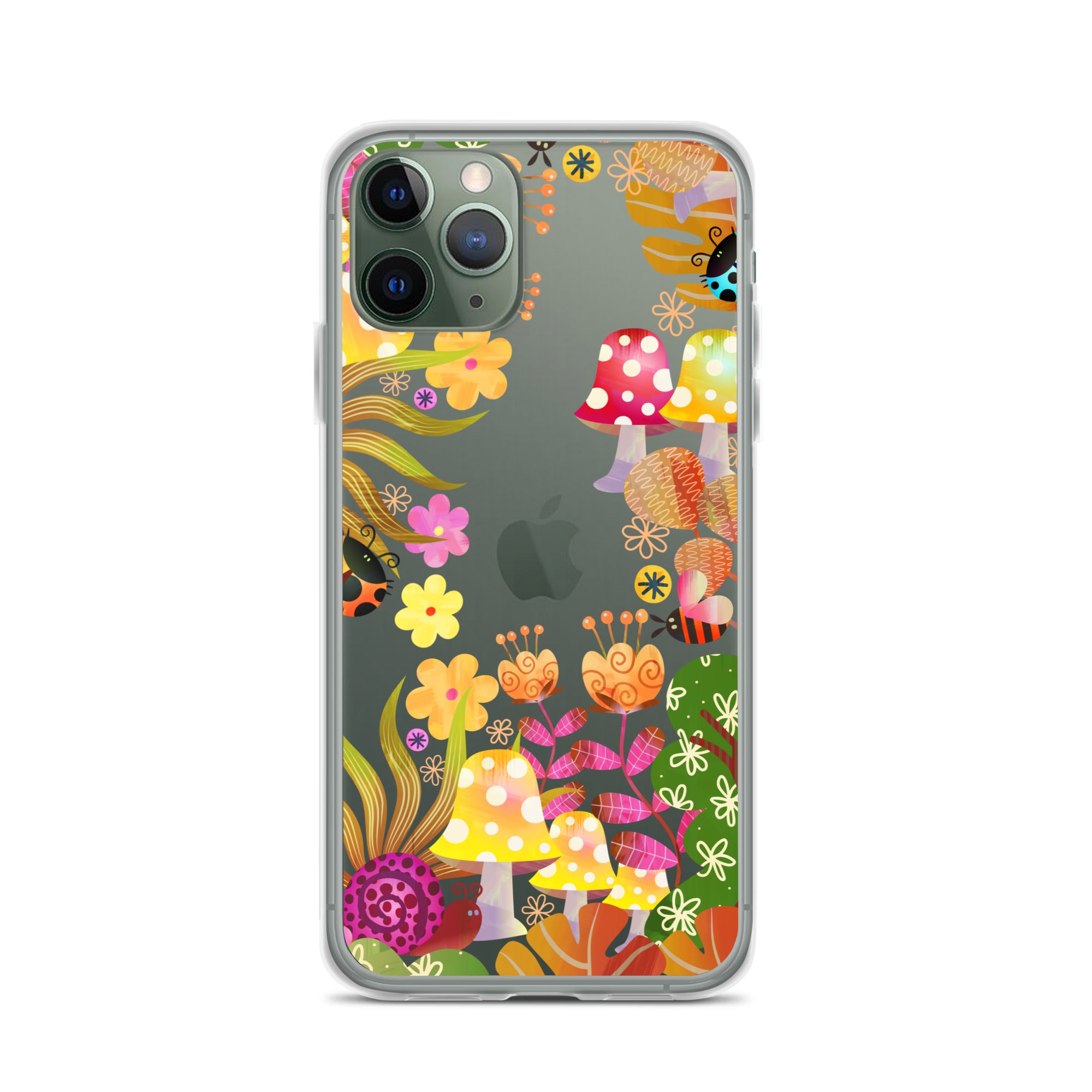 Clear Case for iPhone®- Enchanted Forest Design 06