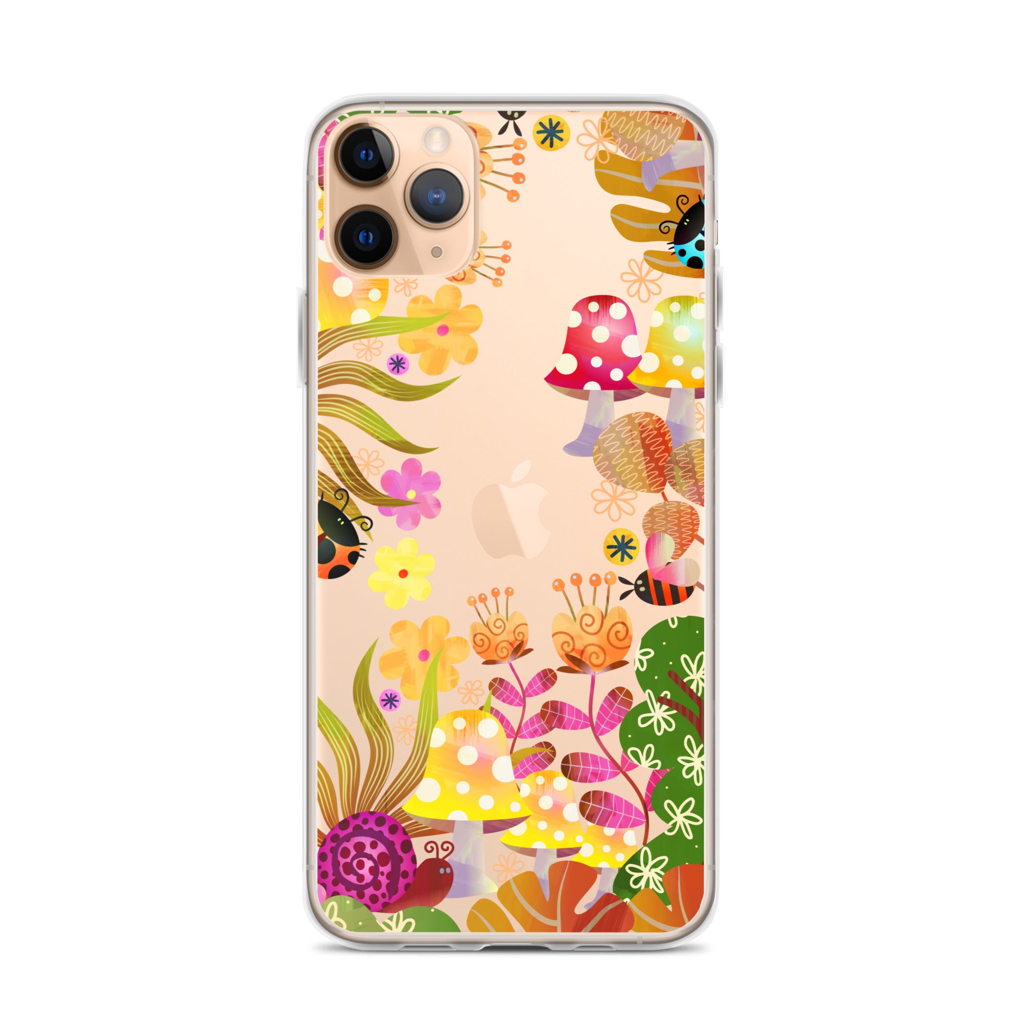 Clear Case for iPhone®- Enchanted Forest Design 06