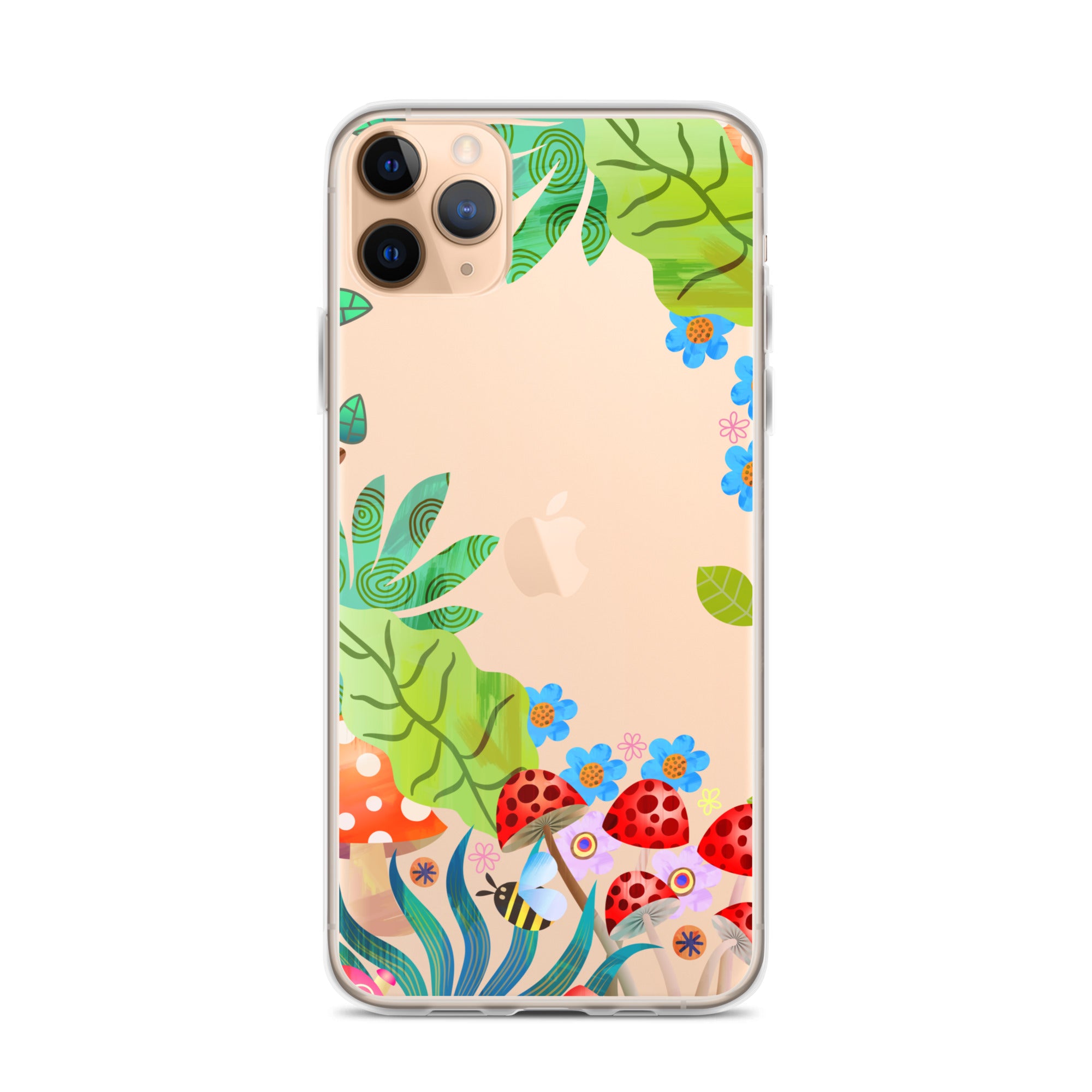 Clear Case for iPhone®- Enchanted Forest Design 02