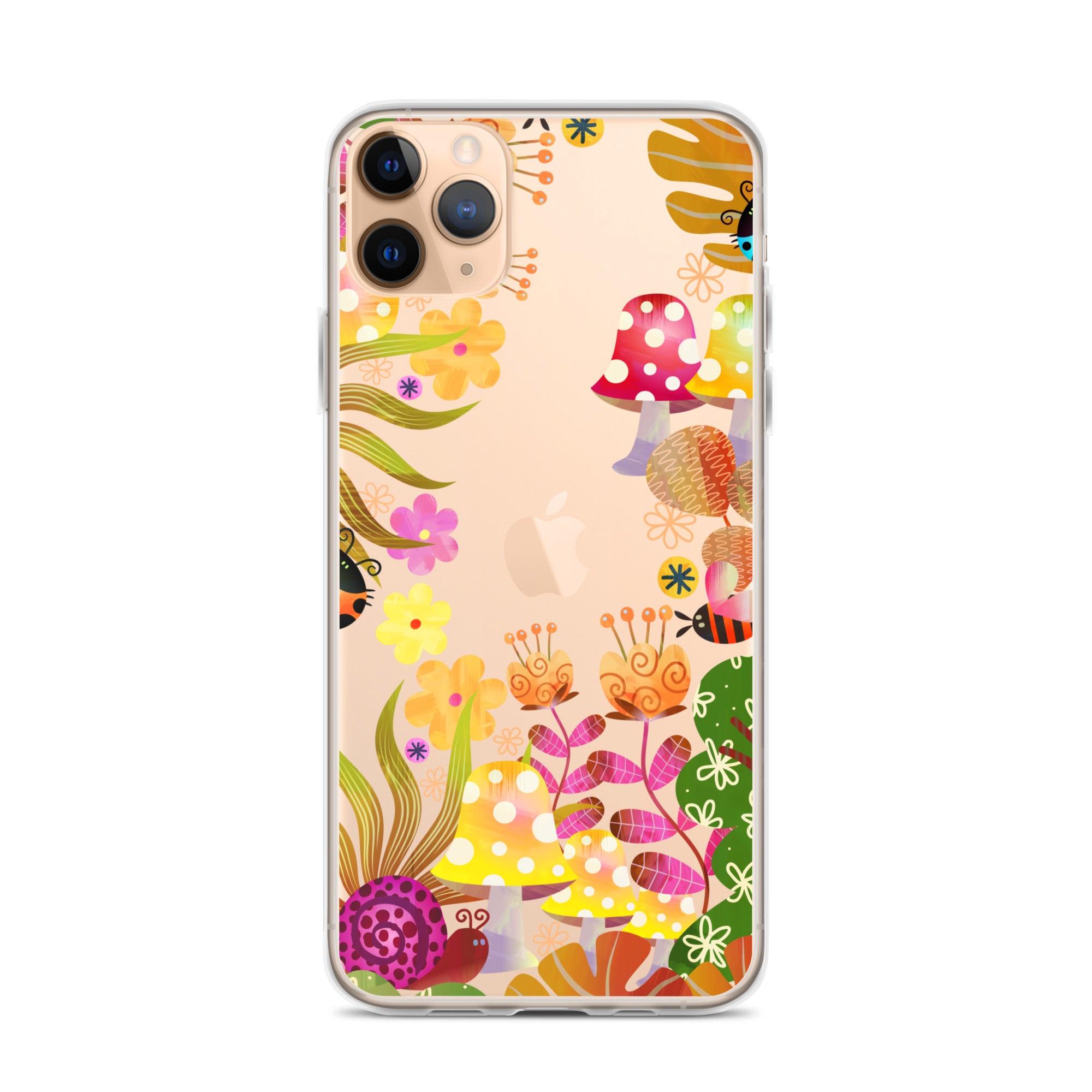 Clear Case for iPhone®- Enchanted Forest Design I