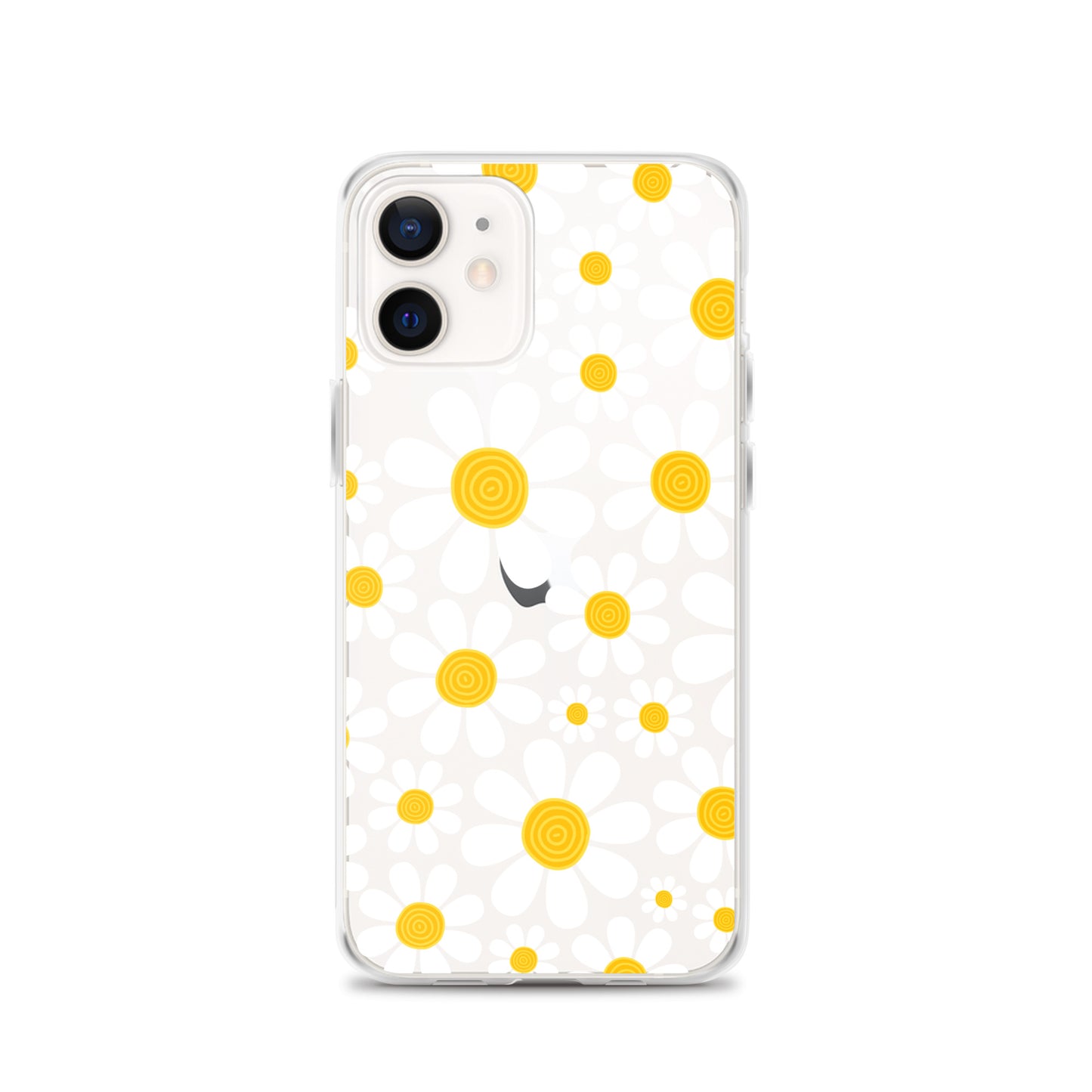 Clear Case for iPhone®- Floral Daisy Design III
