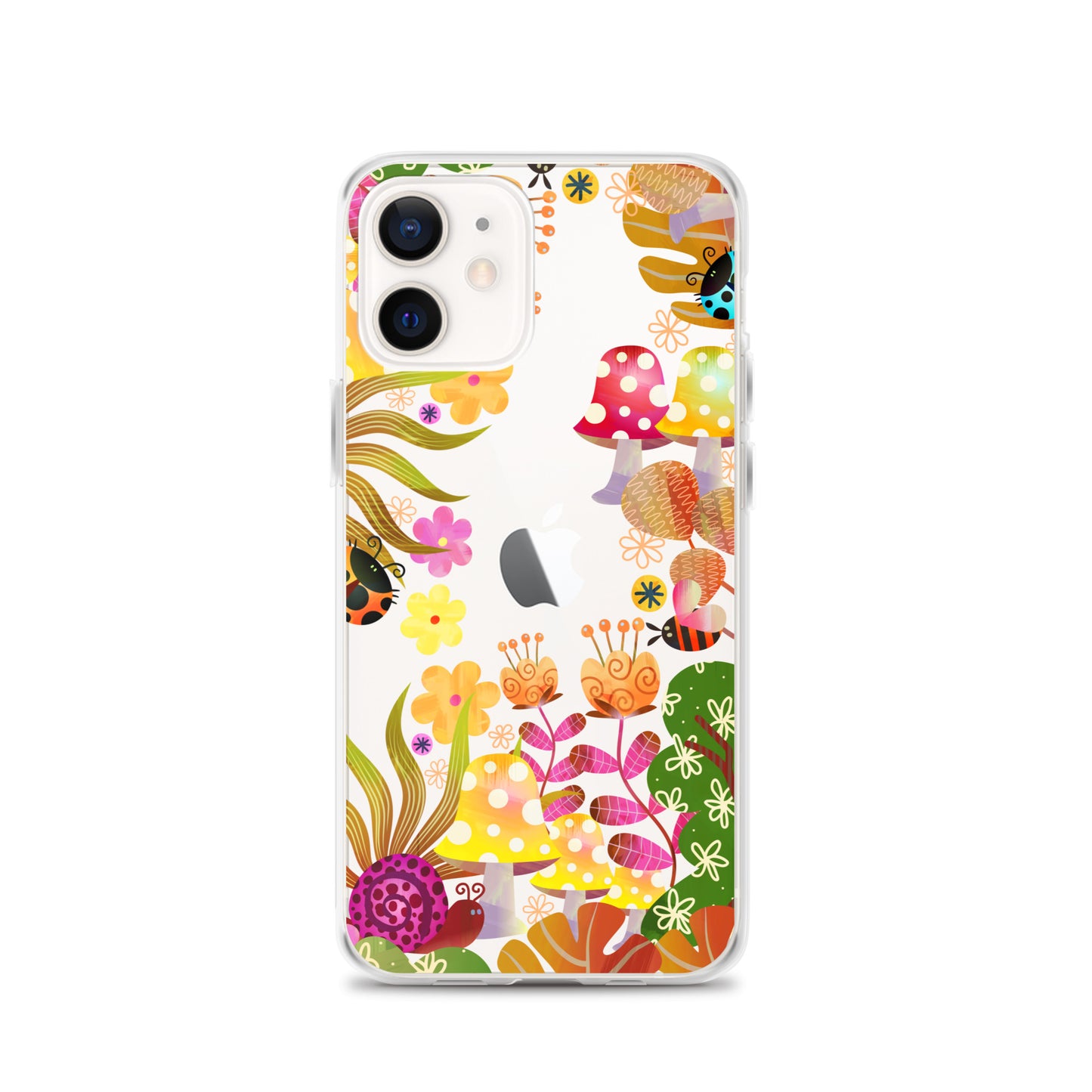 Clear Case for iPhone®- Enchanted Forest Design VI
