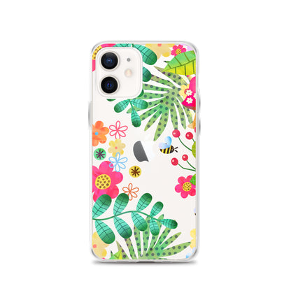 Clear Case for iPhone®- Enchanted Forest Design III